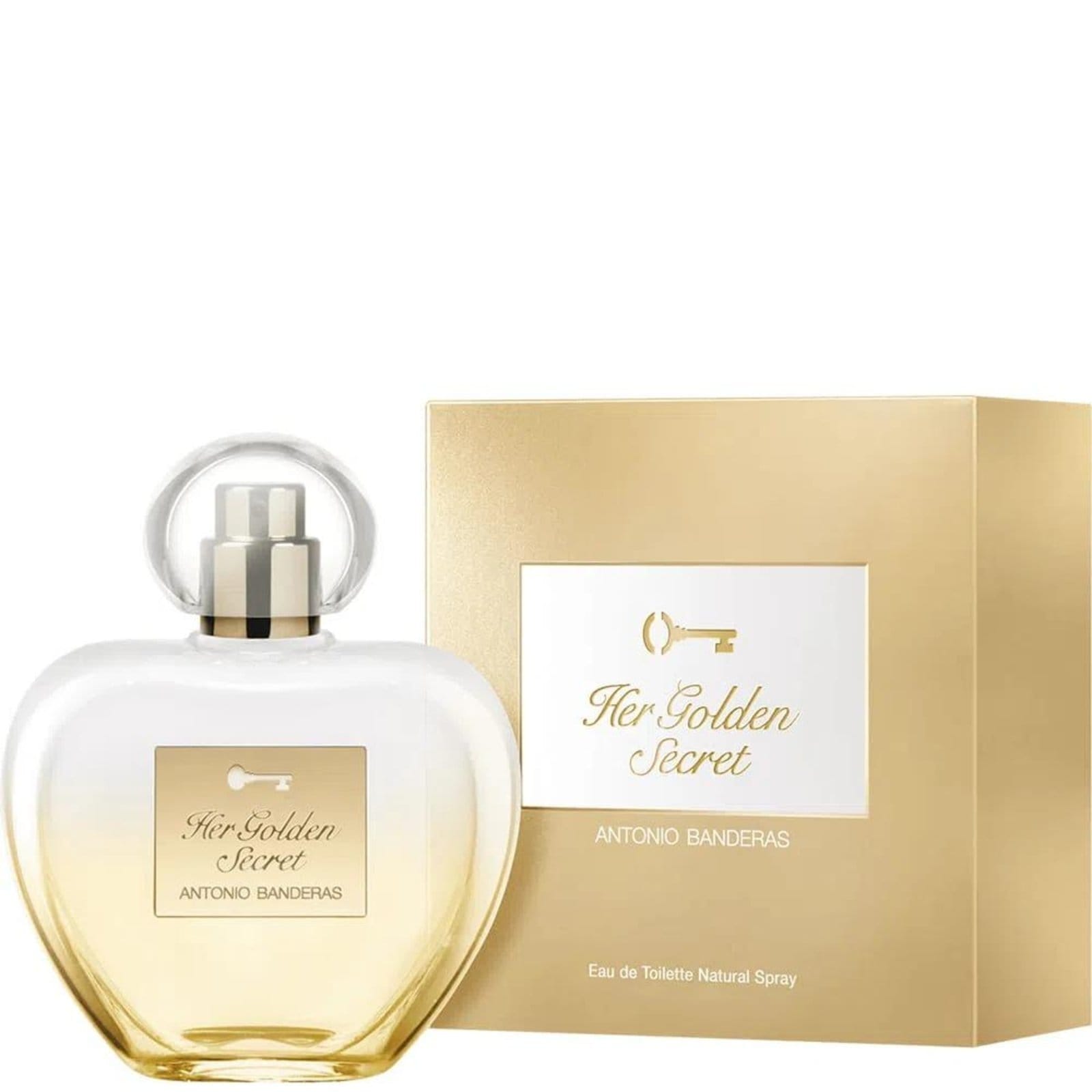 Vista 2 Her Golden Secret Feminino Eau de Toilette 80 ml Antonio Banderas incolor