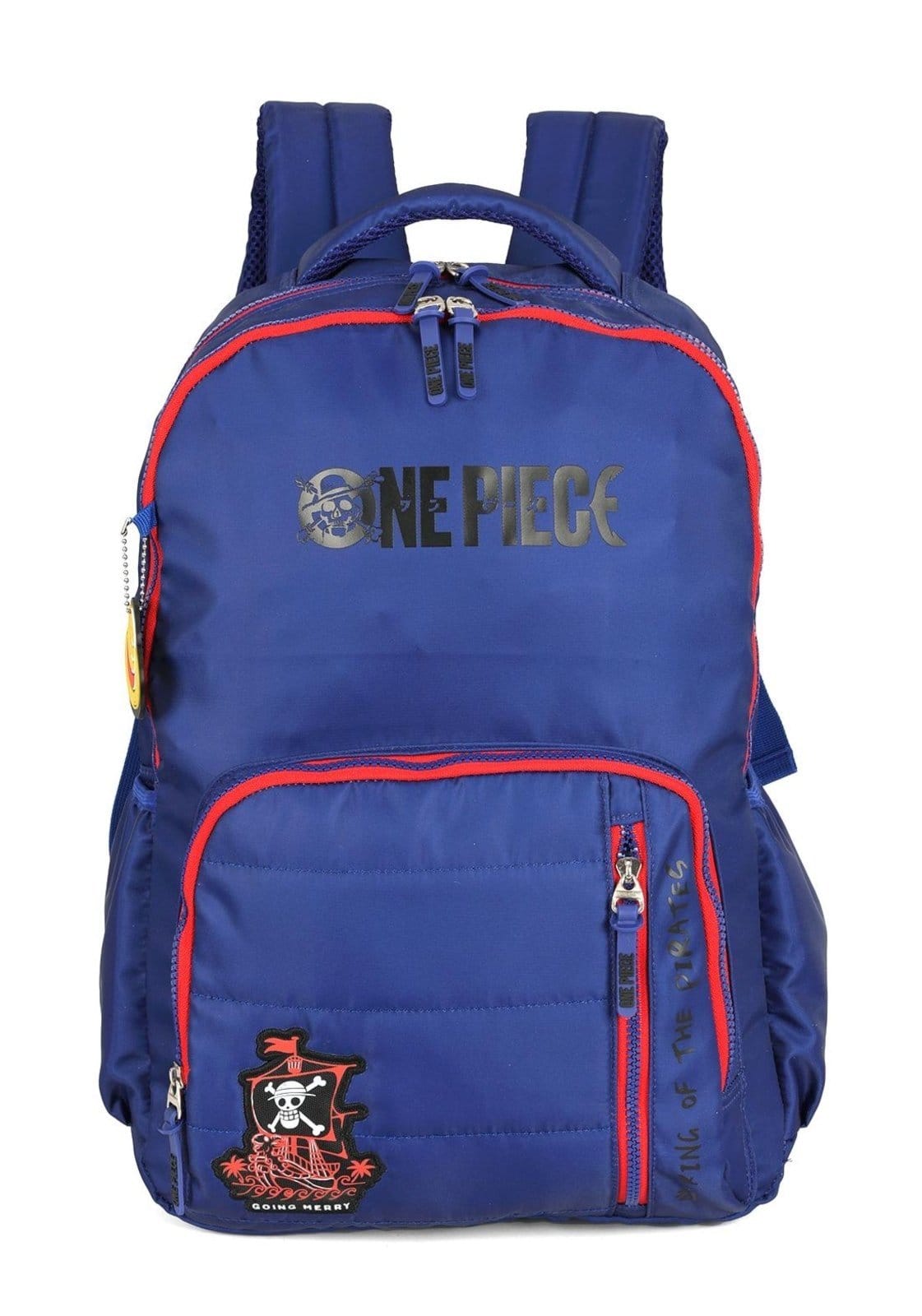 Infantil - Mochila de Costas Média Juvenil One Piece Náilon com Chaveiro