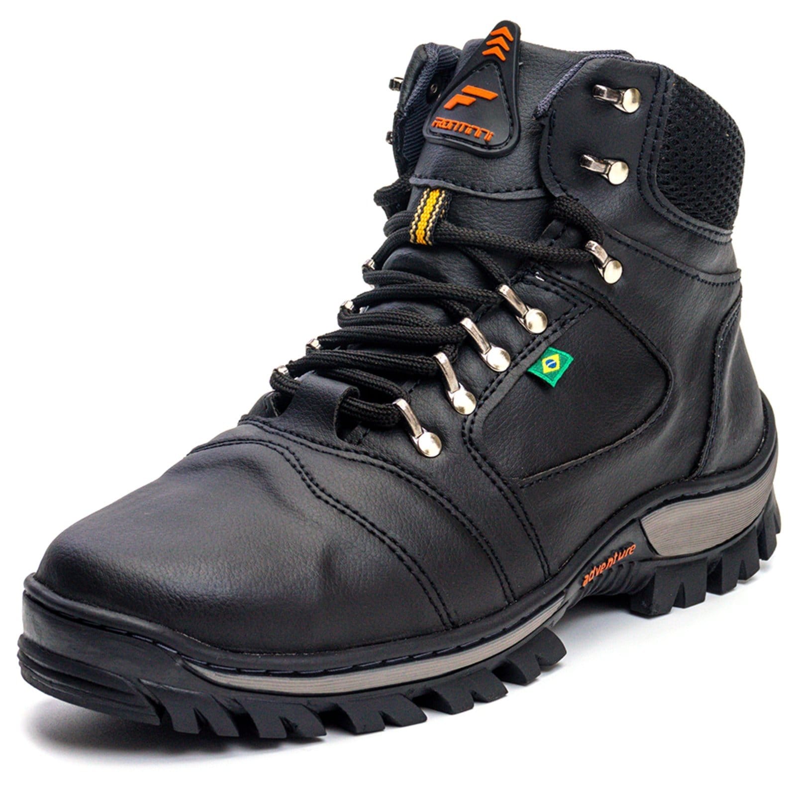 Vista 2 Cuturno Adventure Masculino Lavini Bota Segurança Trabalho Lavini Shoes preto