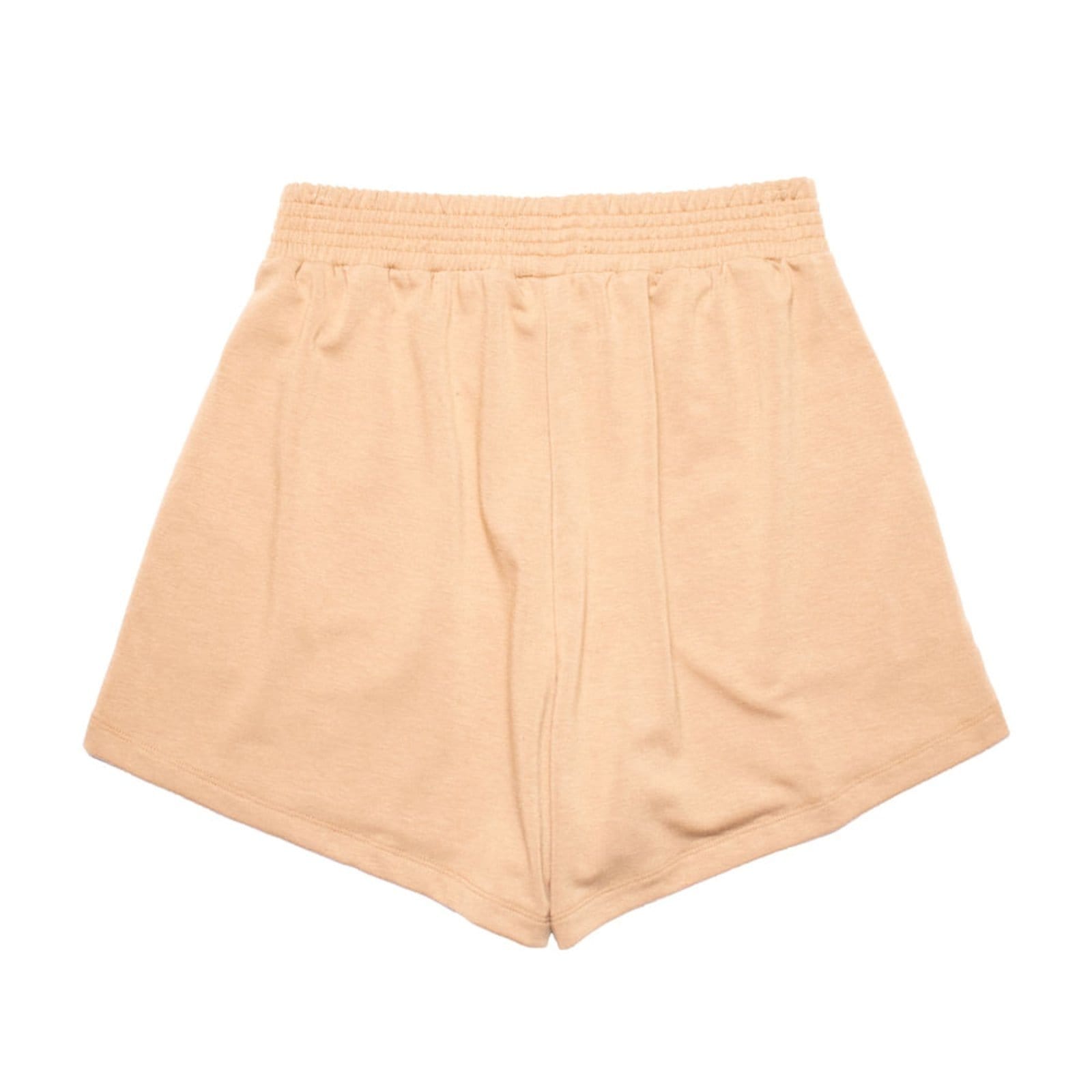 Vista 2 Short Feminino LZT Plus Size Moletinho LZT caramelo