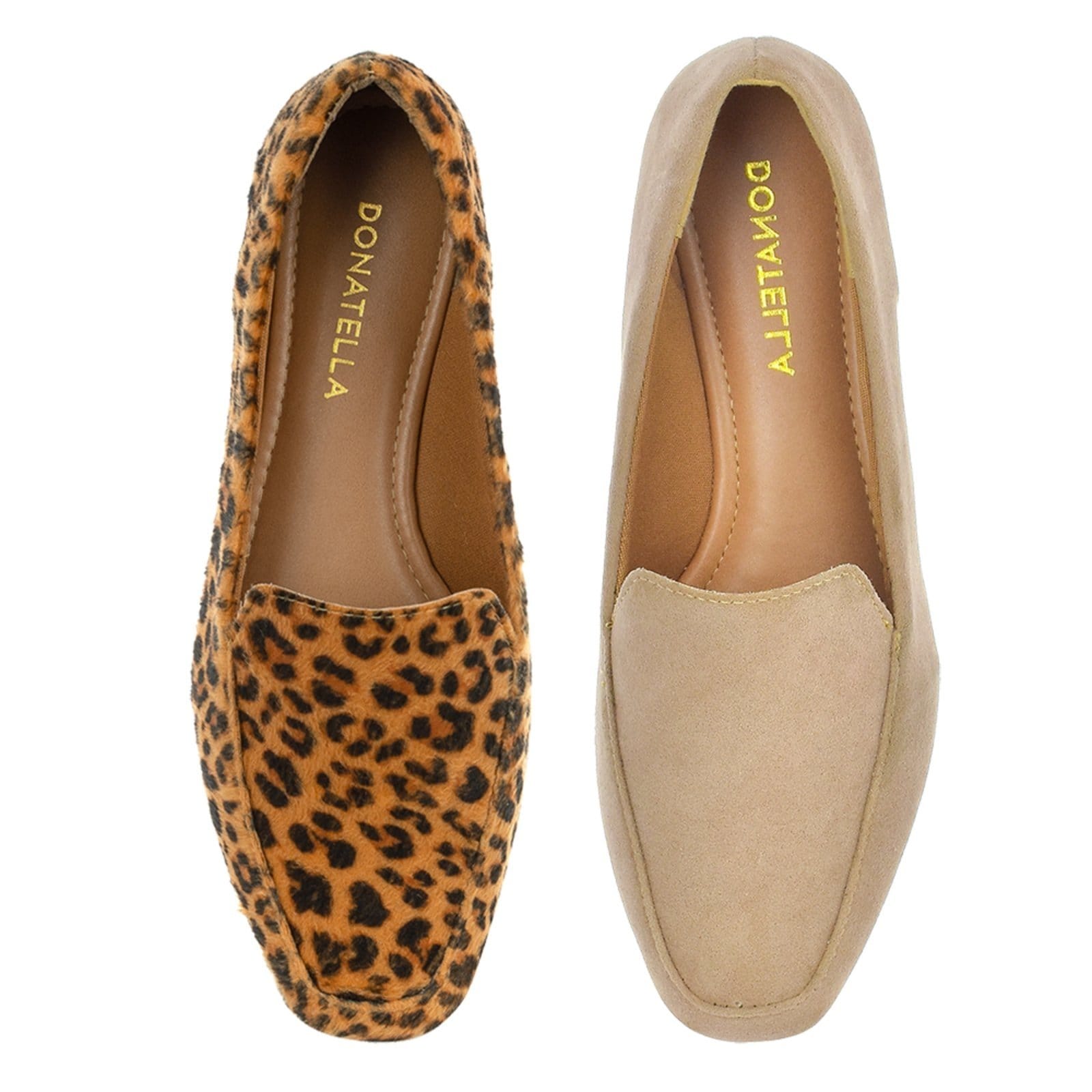 Kit 2 Pares Mocassim Feminino CM Calçados e Onça Camurça