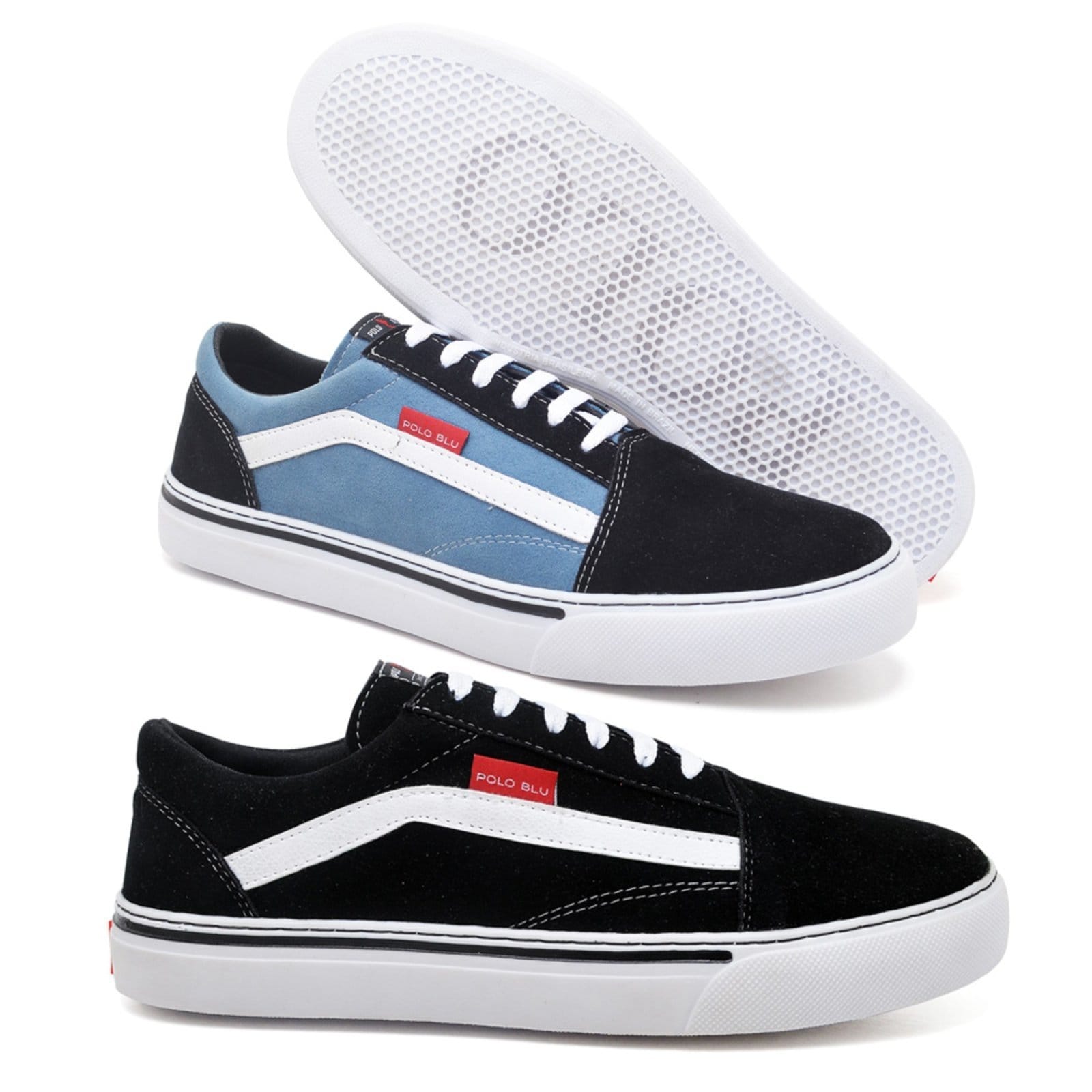 Kit 2 Tênis Masculino Casual Esportivo Leve Confortável Juvenil Adulto 34 ao