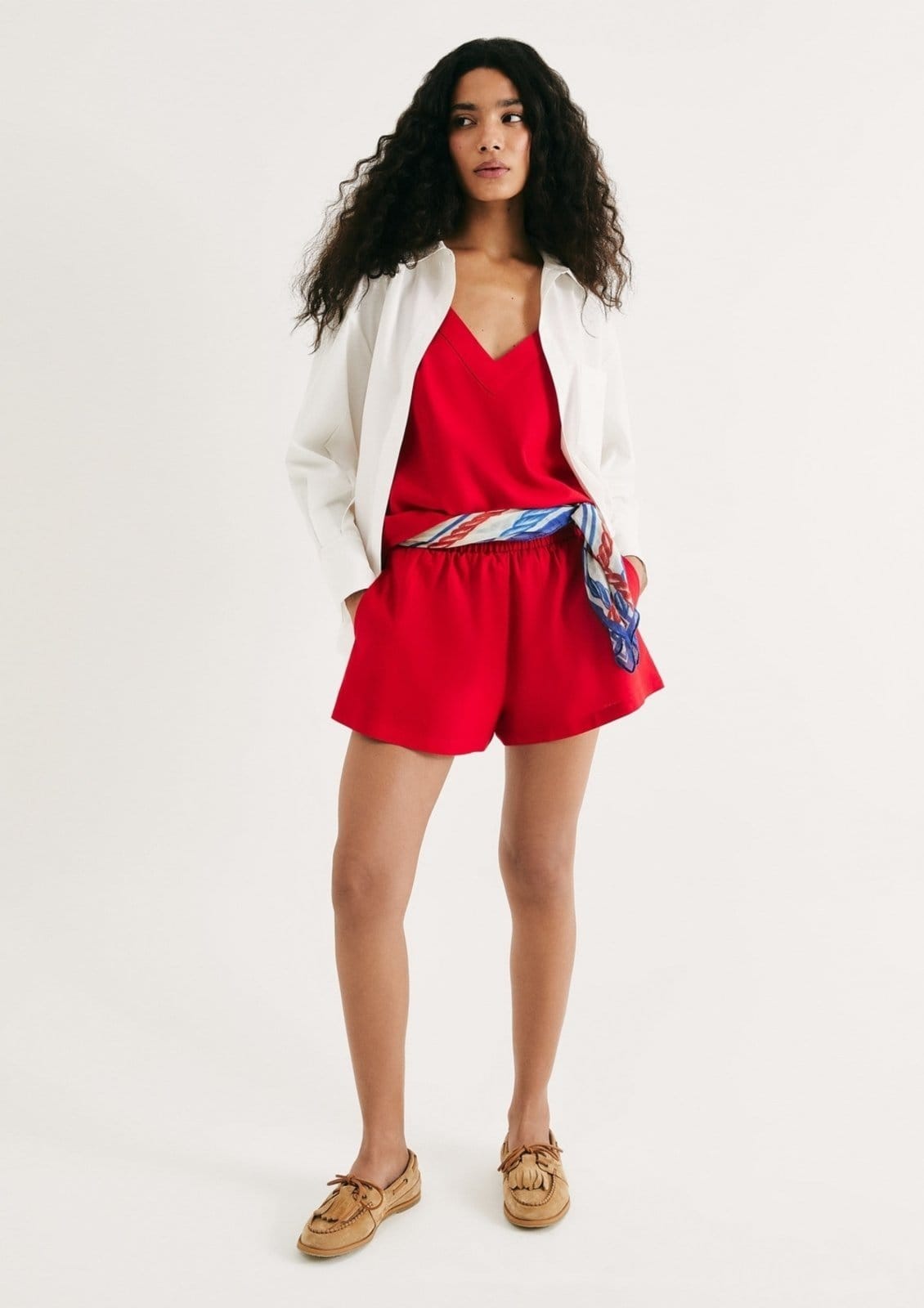 Shorts Feminino Evasê Cós Elástico