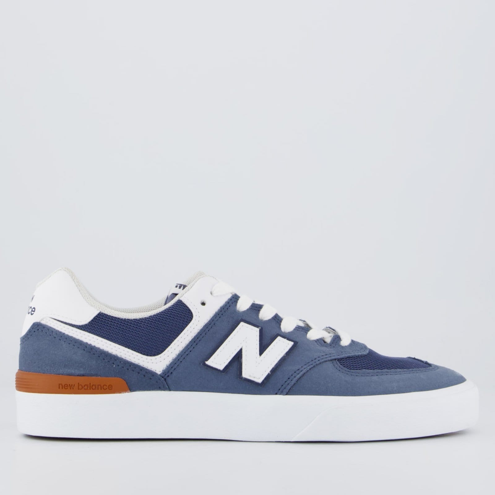 Tênis New Balance NM574 Marinho e Branco