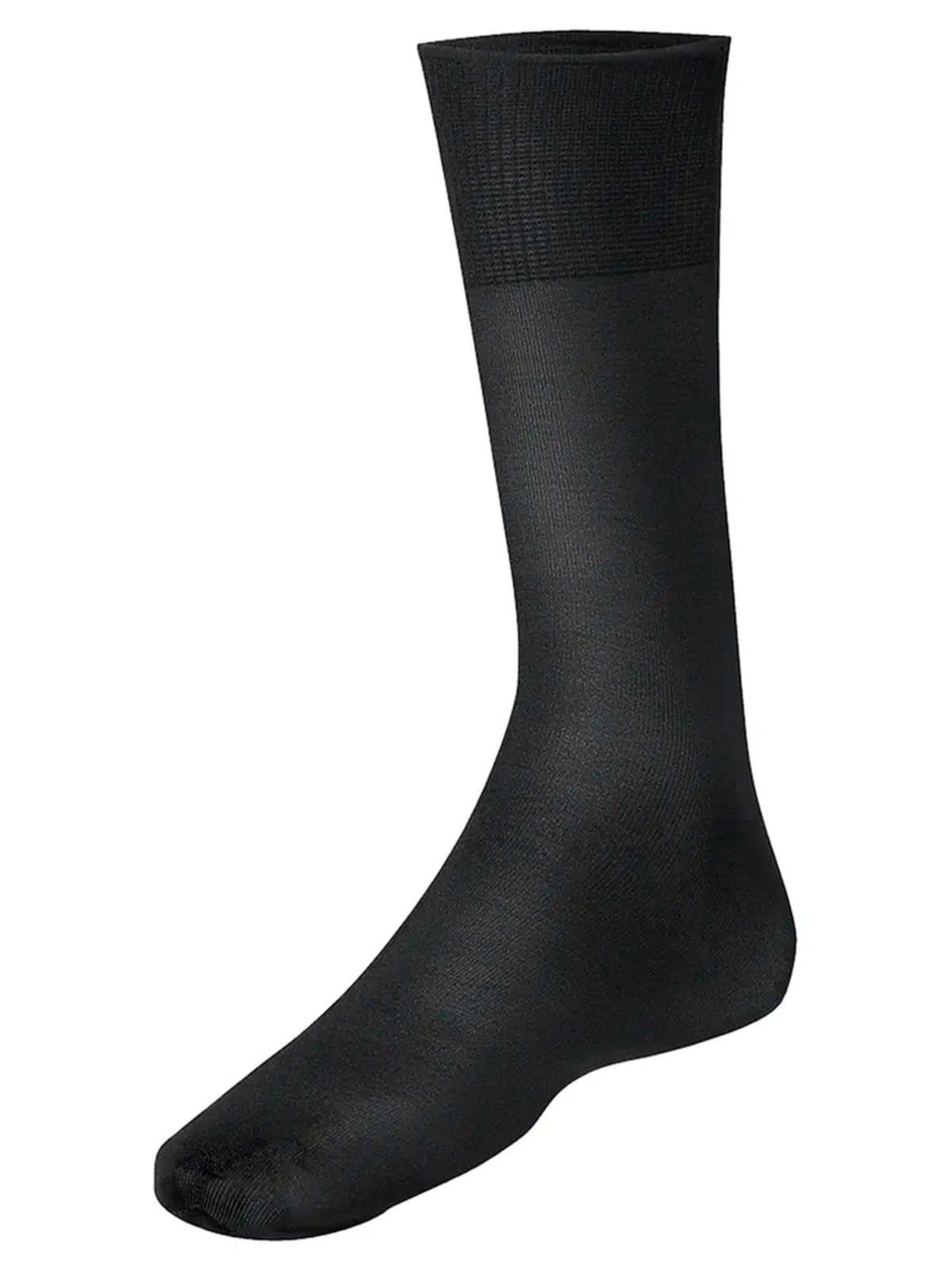 Vista 2 Kit com 3 Pares de Meias Social Meianyl Lupo preto