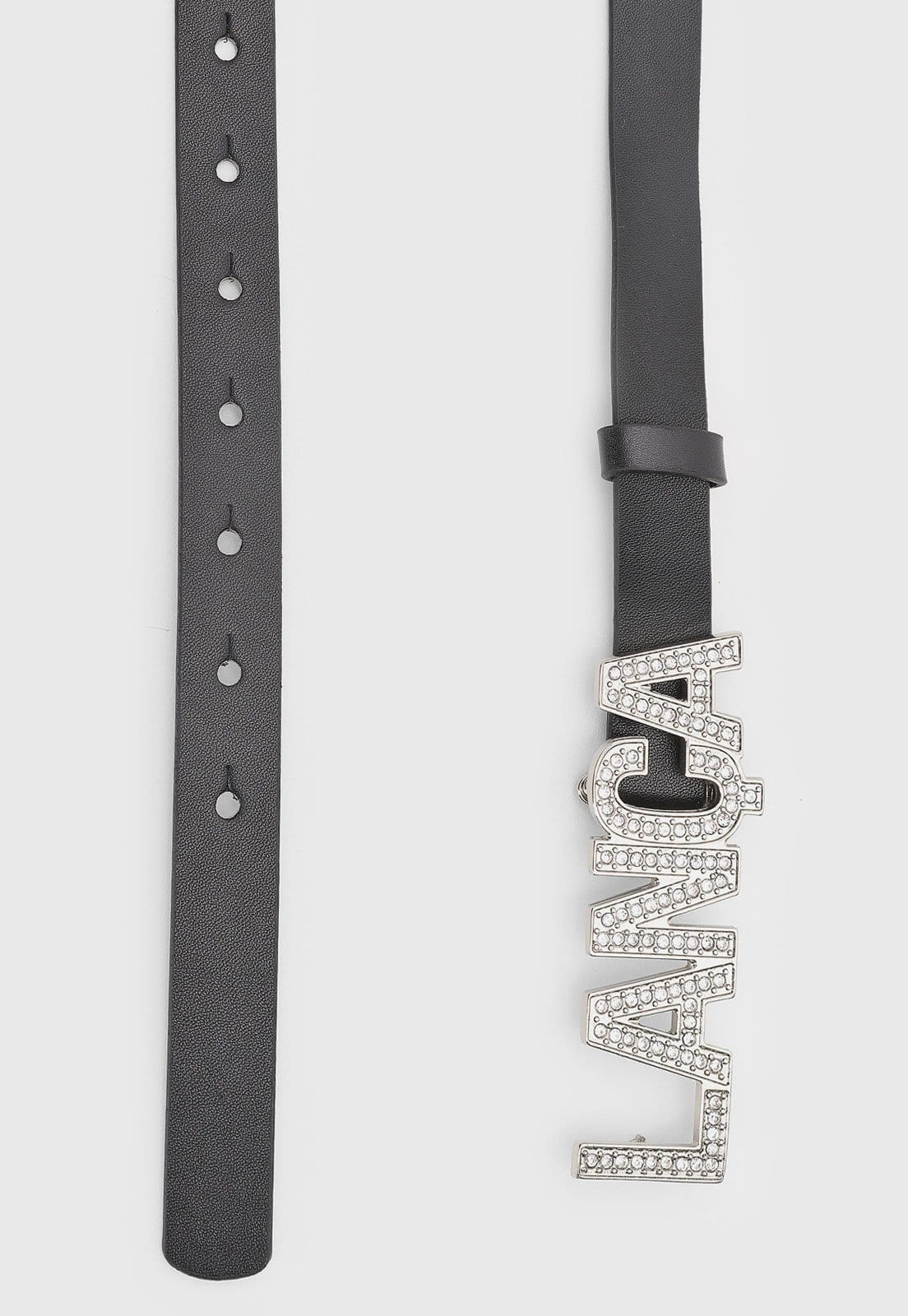 Cinto Feminino Lança Perfume Fivela Lettering Pedrarias - 2