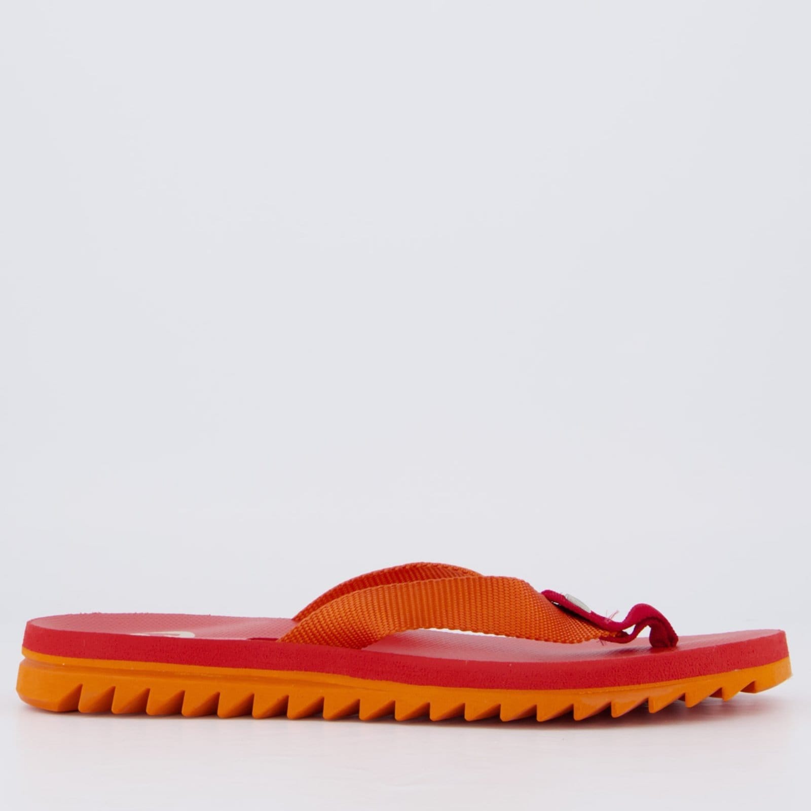 Vista 2 Chinelo Kenner Kyra Slim Feminino Kenner laranja