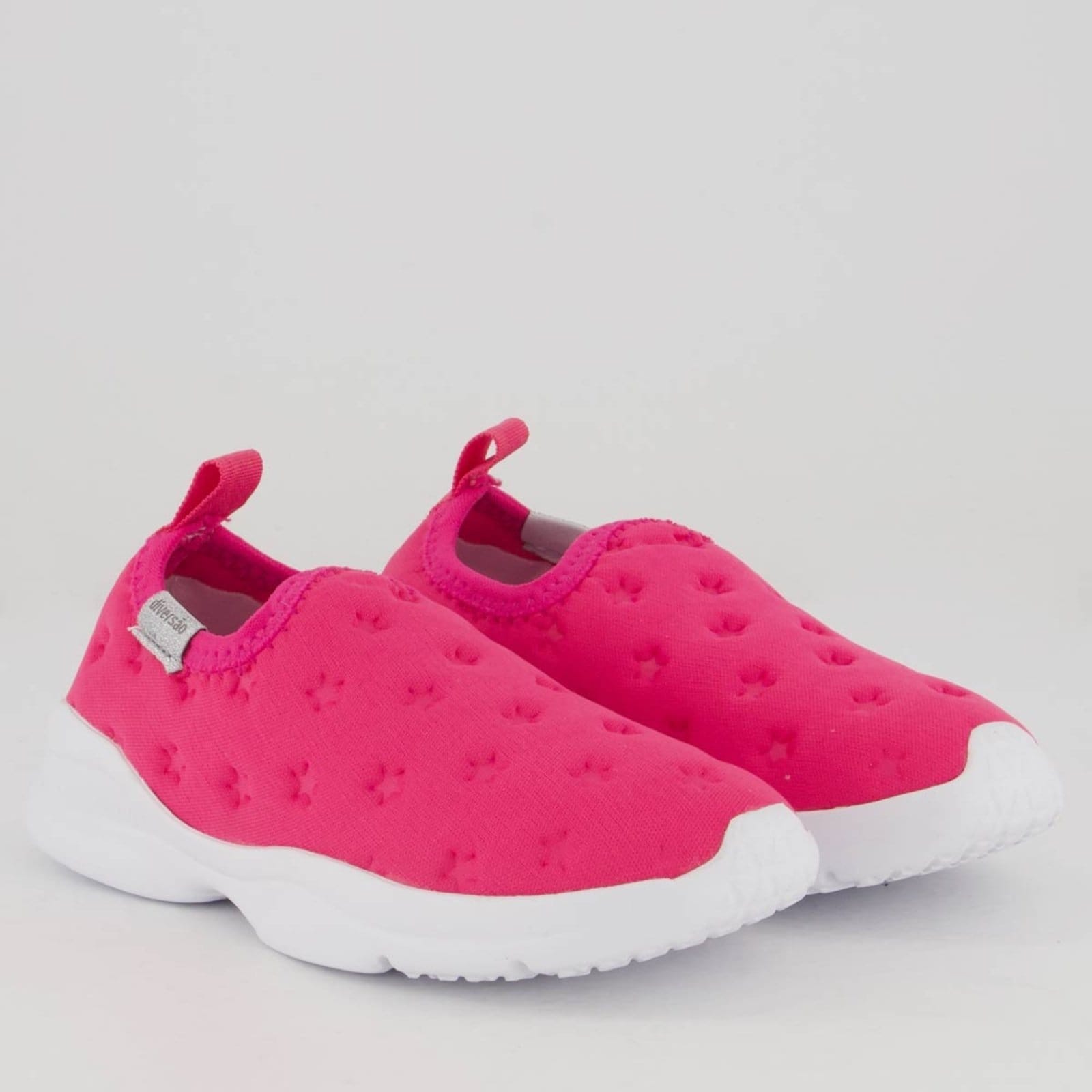 Vista 2 Tênis Diversão Baby Nuvem Diversão rosa