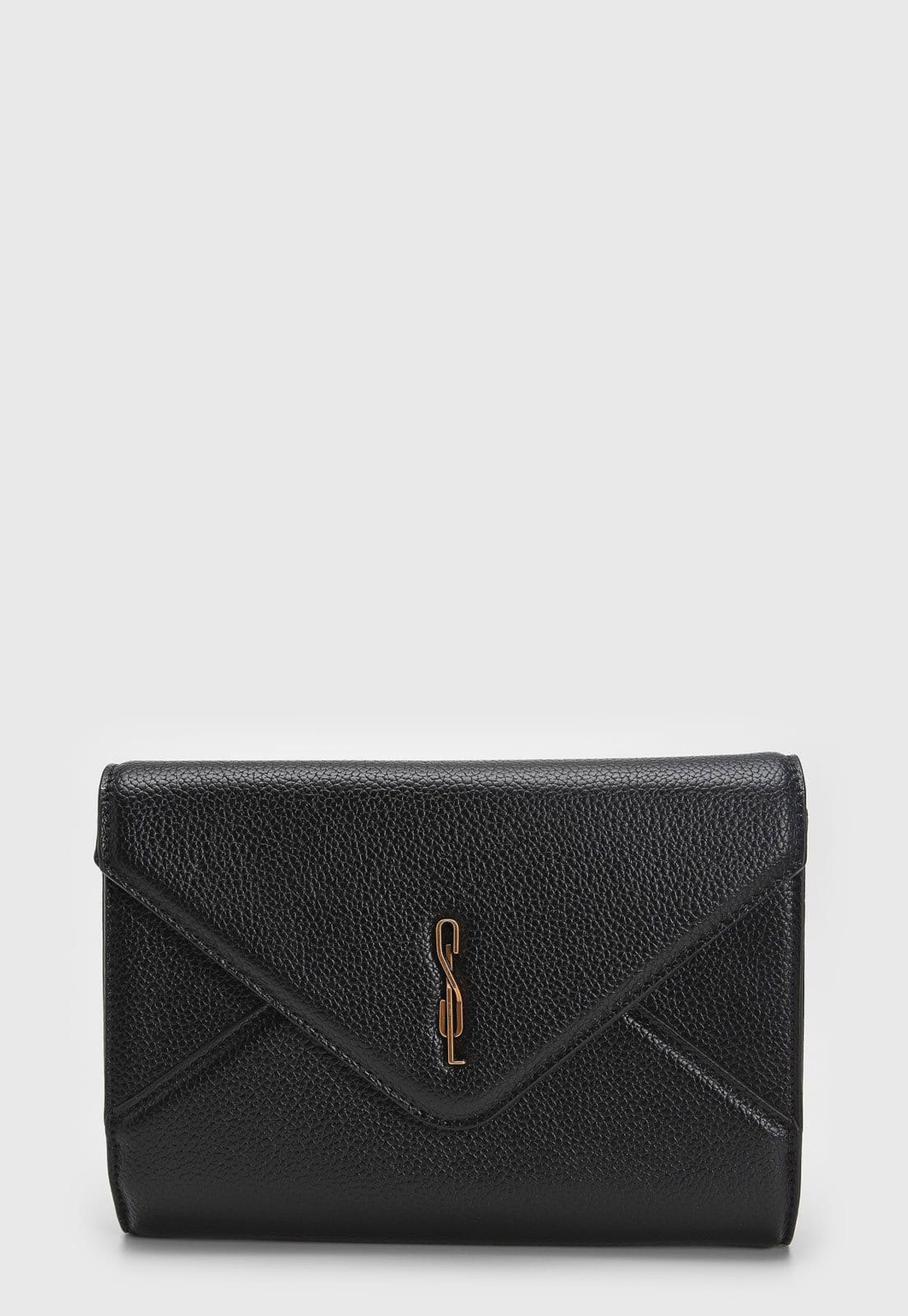 Bolsa Transversal Santa Lolla Alça Corrente Preta - 2