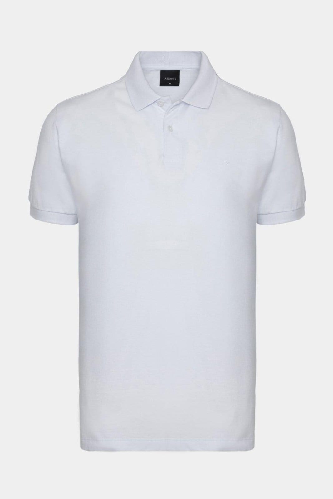 Polo Aramis Manga Curta Malha Pontilhada