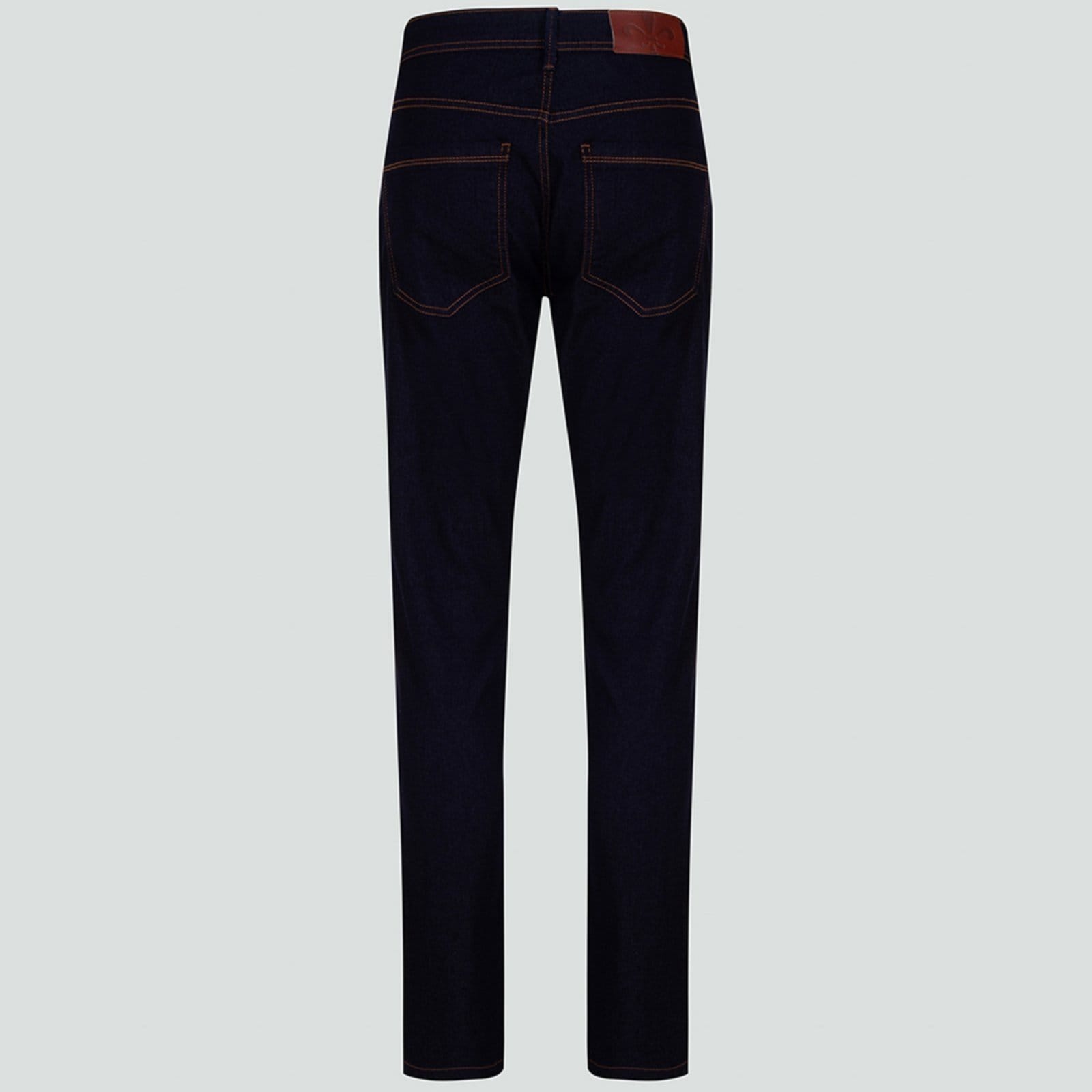 Vista 2 Calça Jeans Dudalina Slim Basic Ou25 Masculino Dudalina azul