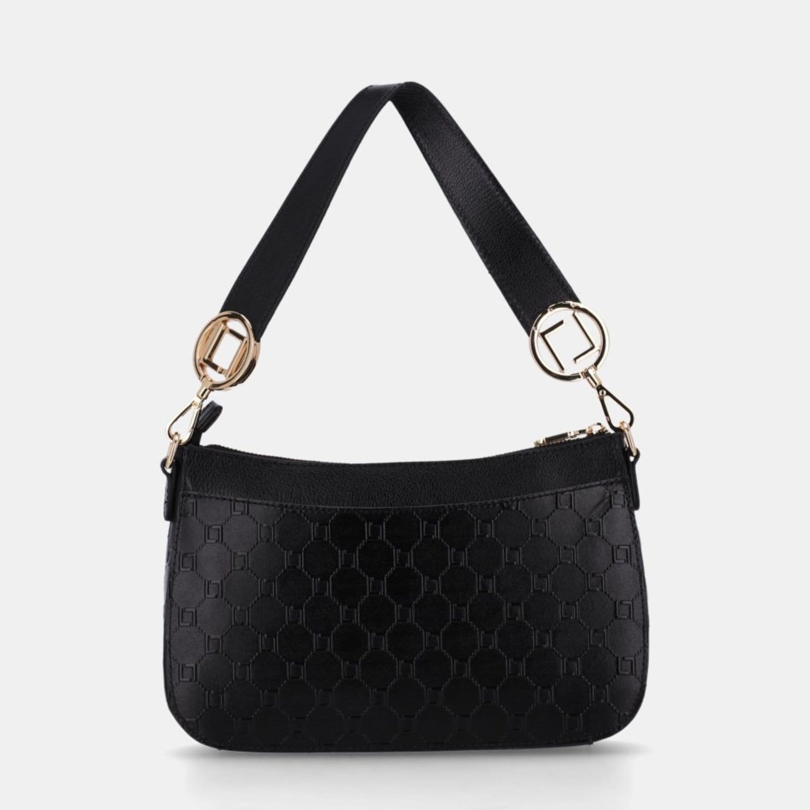 Vista 2 Bolsa Baguete Pequena Luz da Lua - 2000700 Luz Da Lua Luz Da Lua preto