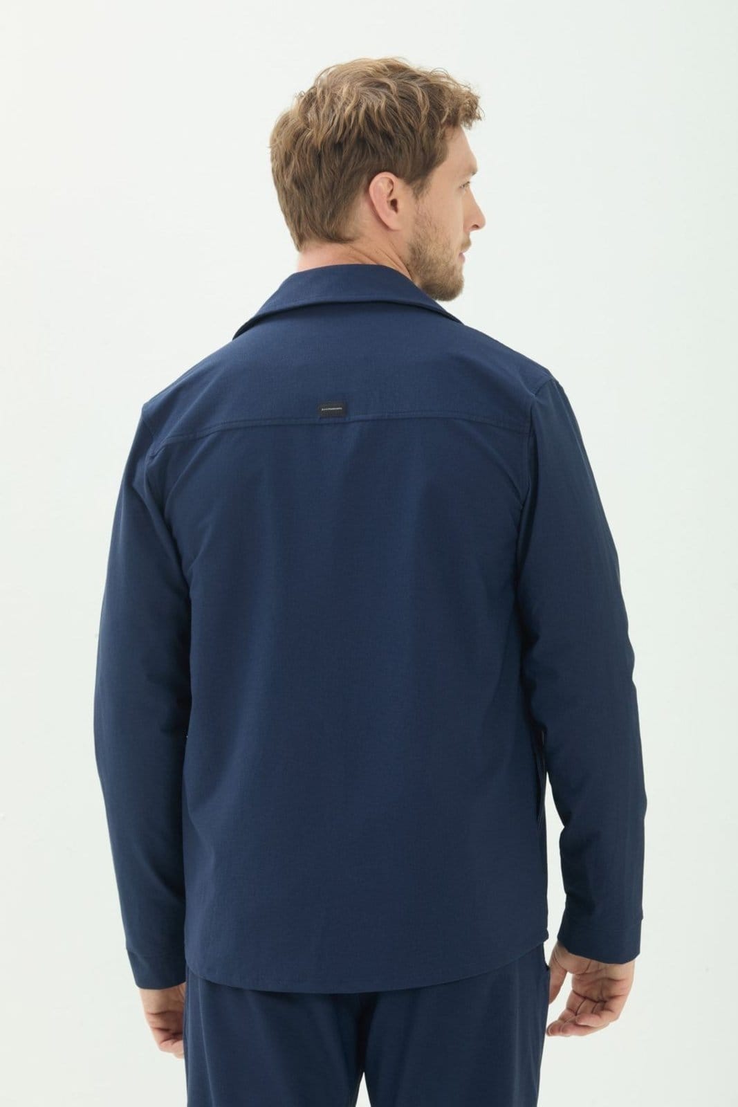 Vista 2 Jaqueta Tech com Bolsos no Peito Masculino Acostamento ACOSTAMENTO MASCULINO cinza