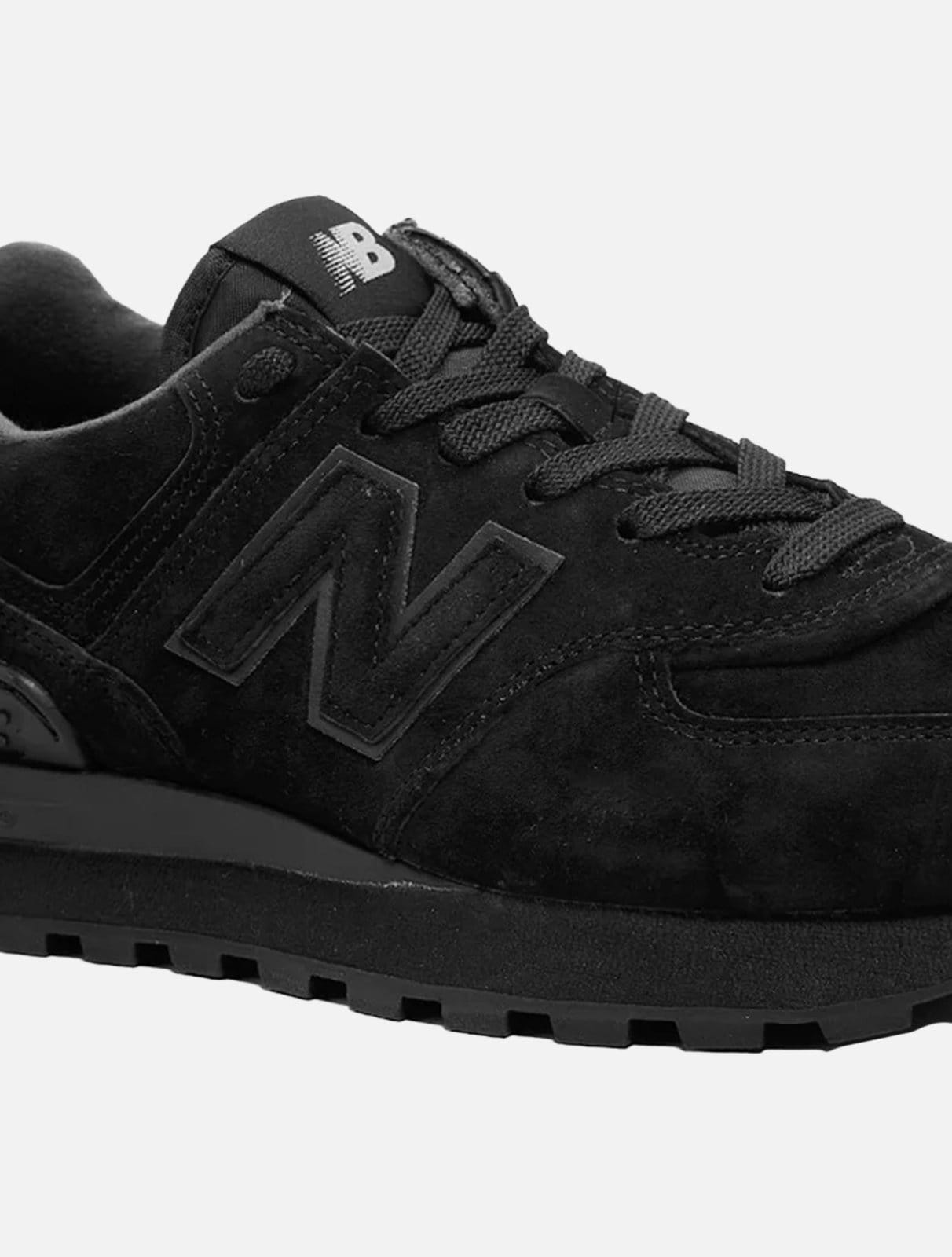 Vista 2 Tênis New Balance Casual Legacy 574 All Black Preto New Balance preto black