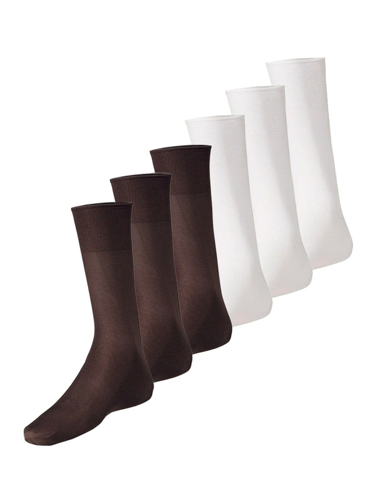 Kit com 6 Pares de Meias Social Meianyl