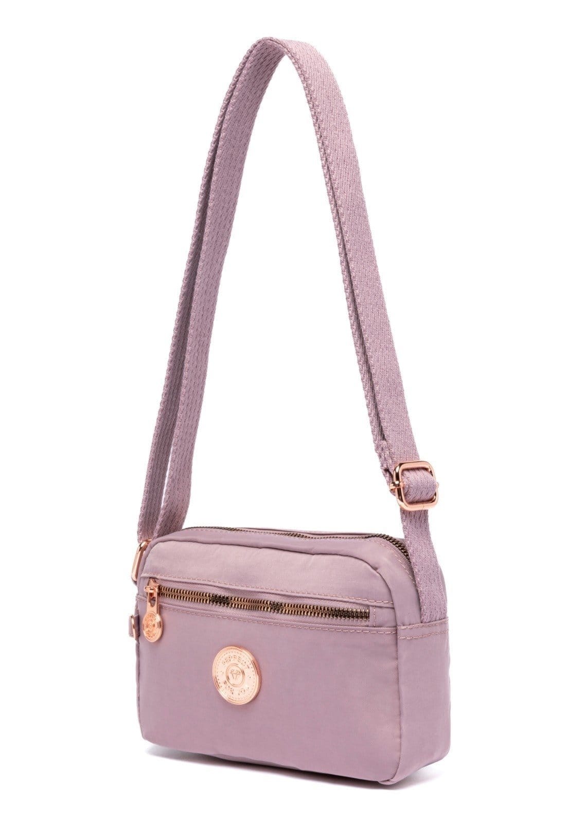 Vista 2 Bolsa Transversal Tiracolo Feminina Alça Ombro Reforçada Perfect For You rosa