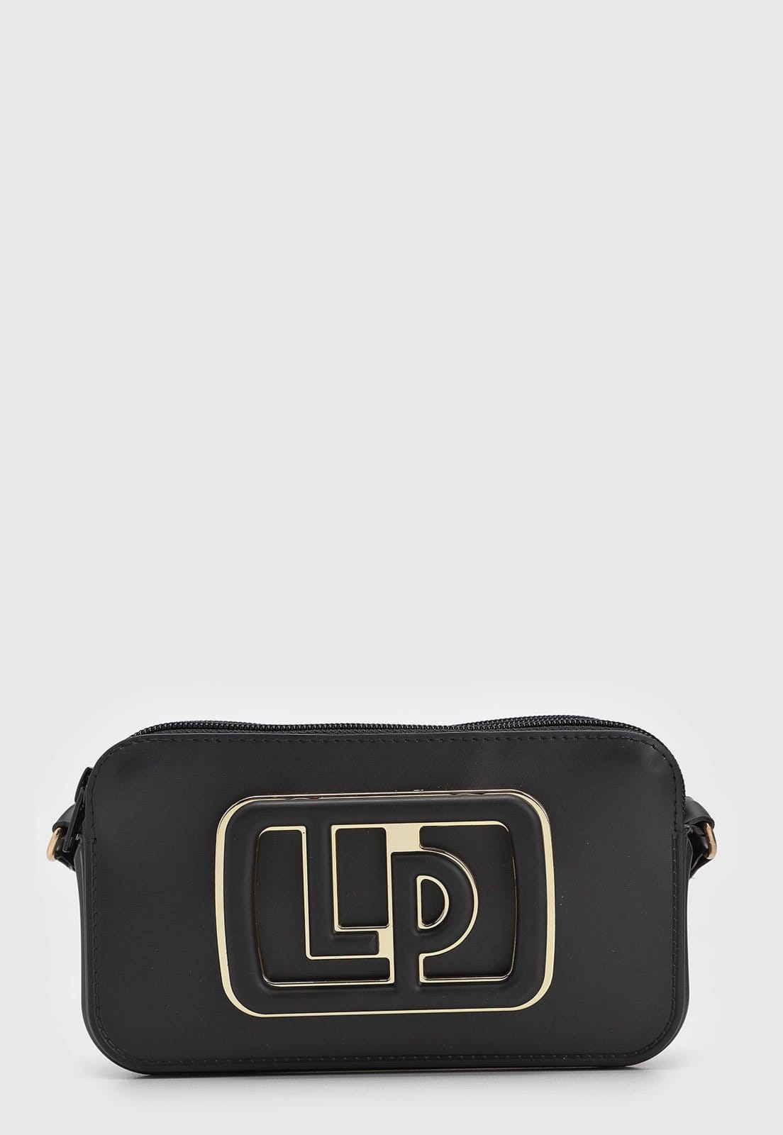 Bolsa Transversal Lança Perfume Alça Ajustável Preta