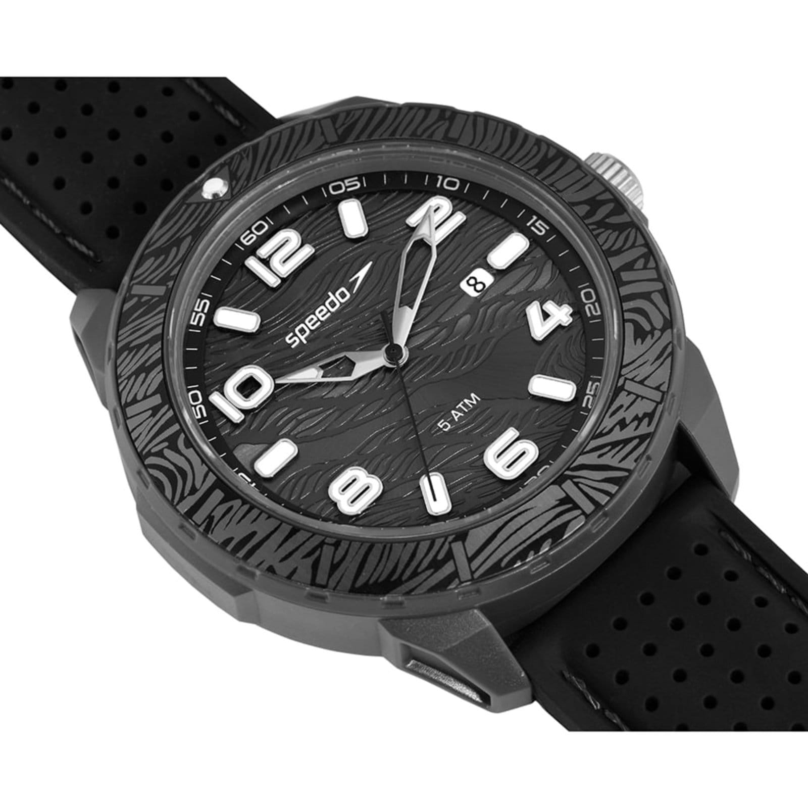 Relógio Masculino Speedo Calendário Visor Texturizado - 2