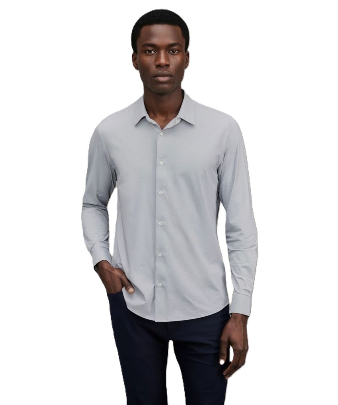 Camisa Enxuto Malha Jacquard
