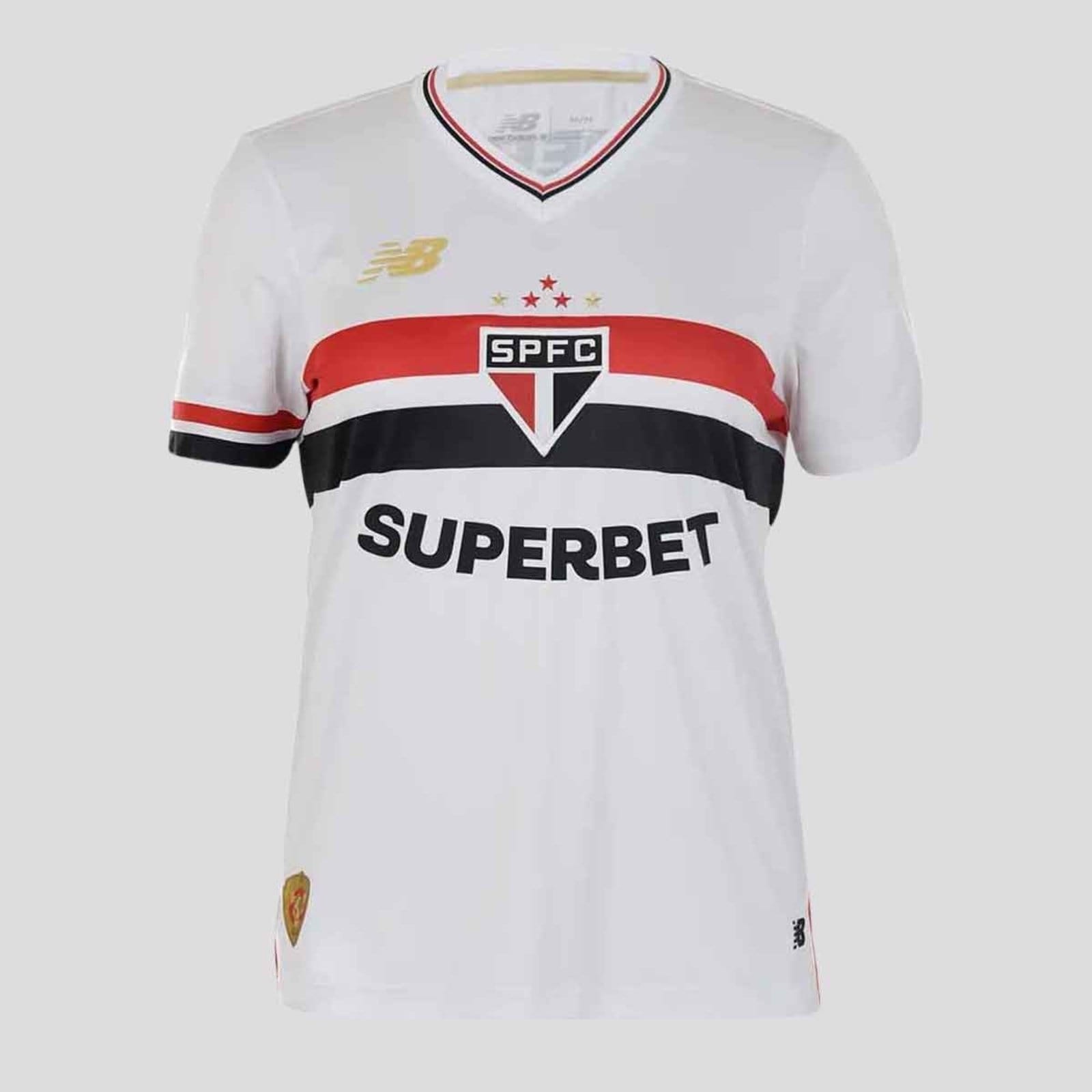 Camisa New Balance São Paulo I 2025 Feminina
