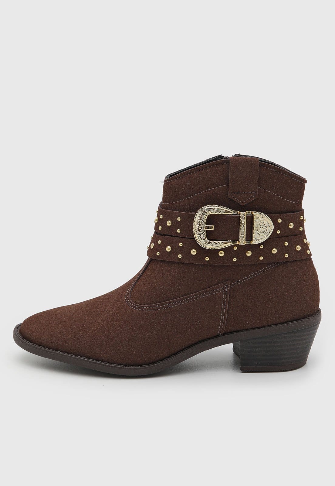 Bota Feminina Moleca Fivela