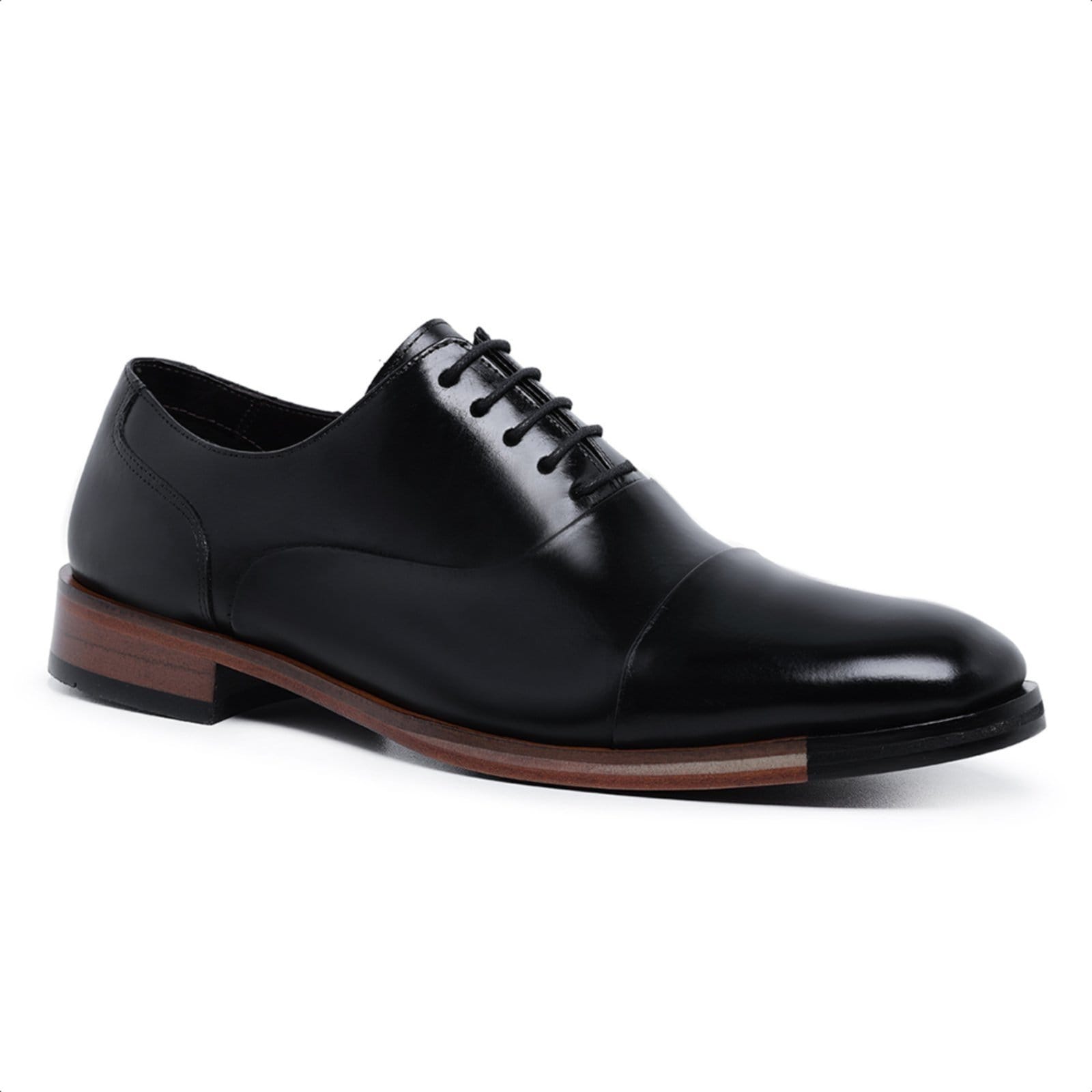 Sapato Oxford Social Masculino Malbork em Couro Brilho 60610P