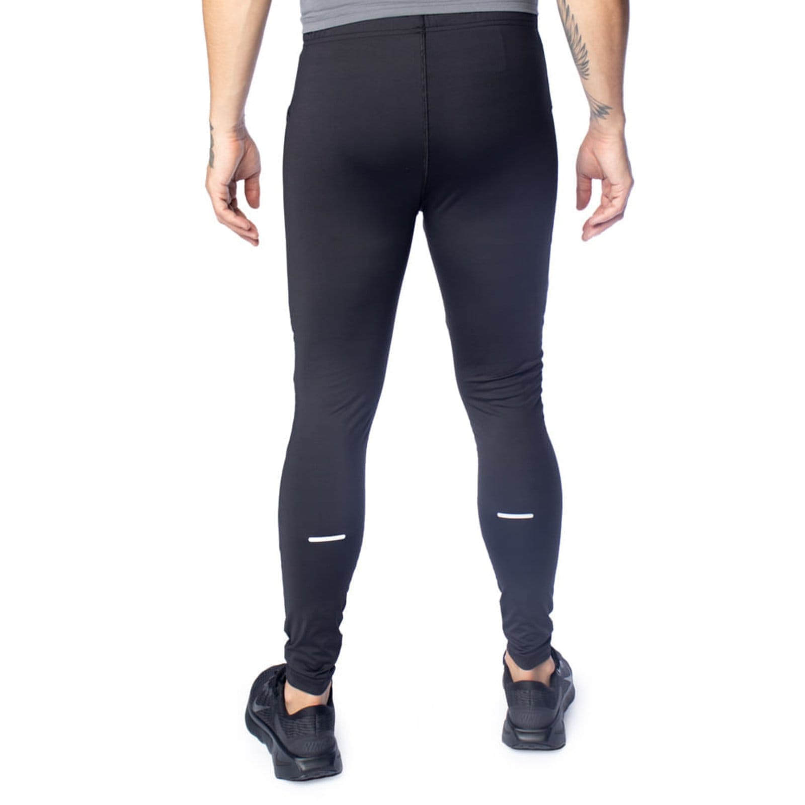Vista 2 Legging Masculina Topper Performance Bolsos Reflexivo Topper preto