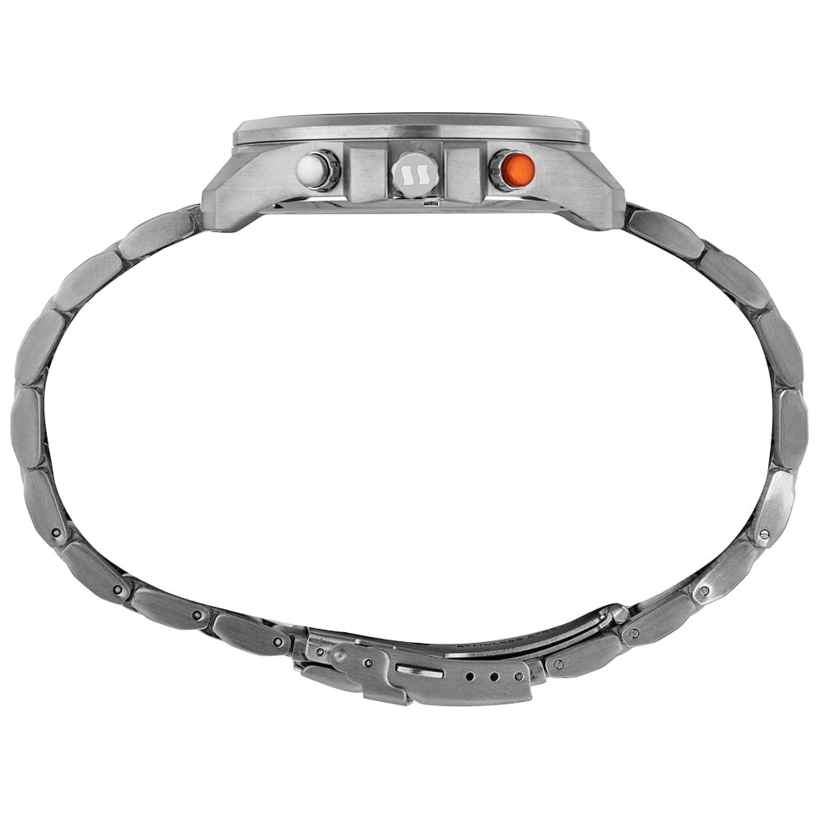 Vista 2 Relógio Masculino Seculus Cronógrafo Mostrador Preto Seculus prata