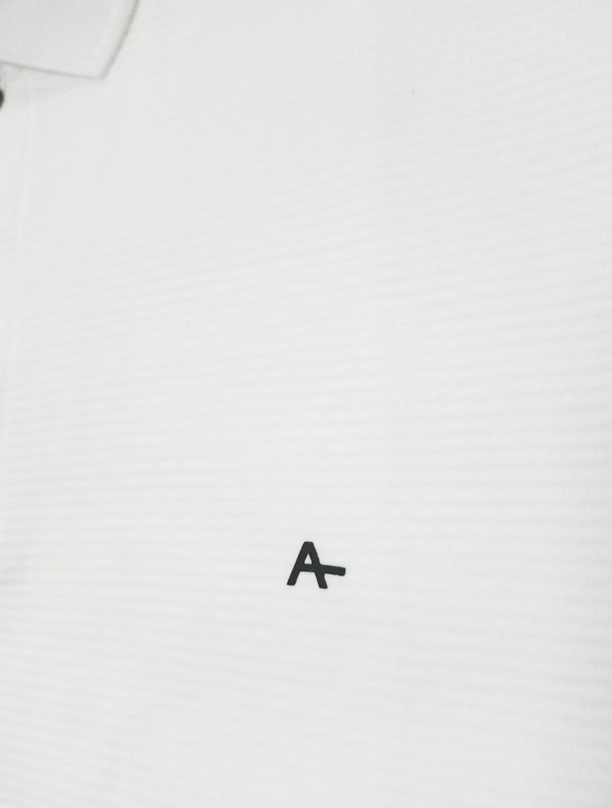 Vista 2 Polo Aramis Masculina Suedine Canelado Off-White Aramis off-white white