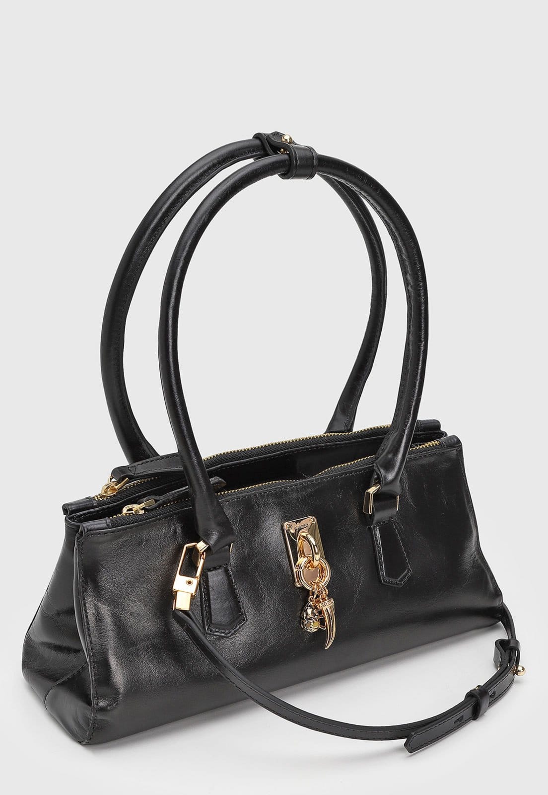Vista 2 Bolsa Feminina Arezzo Média Preta Arezzo preto
