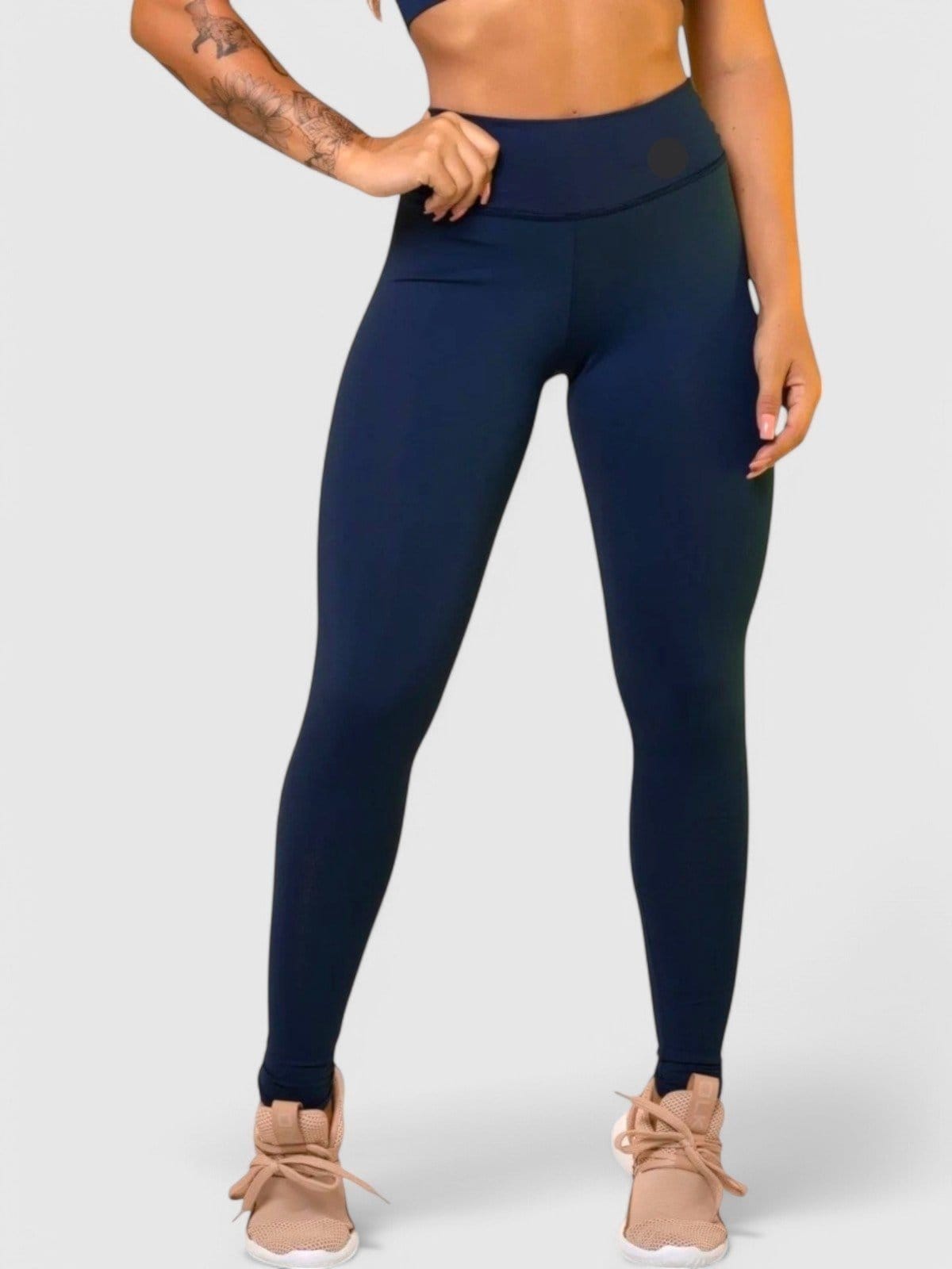 Calça Leggings Academia D Bell Cós Alto