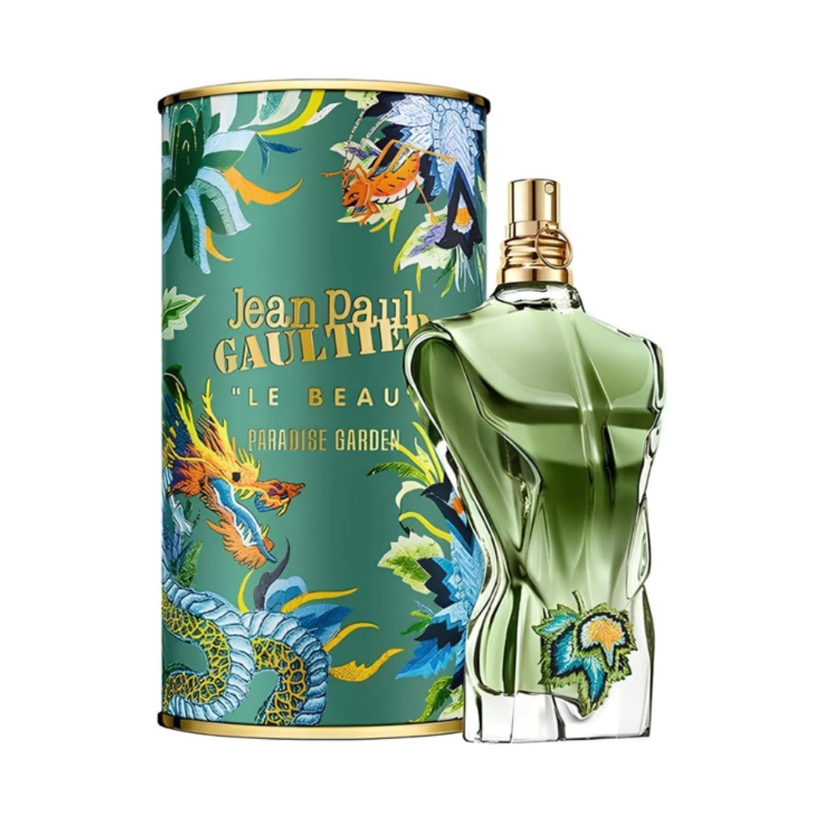 Vista 2 Jean Paul Gaultier Le Beau Le Paradise Garden Parfum Masculino Eau de Parfum Jean Paul Gaultier incolor