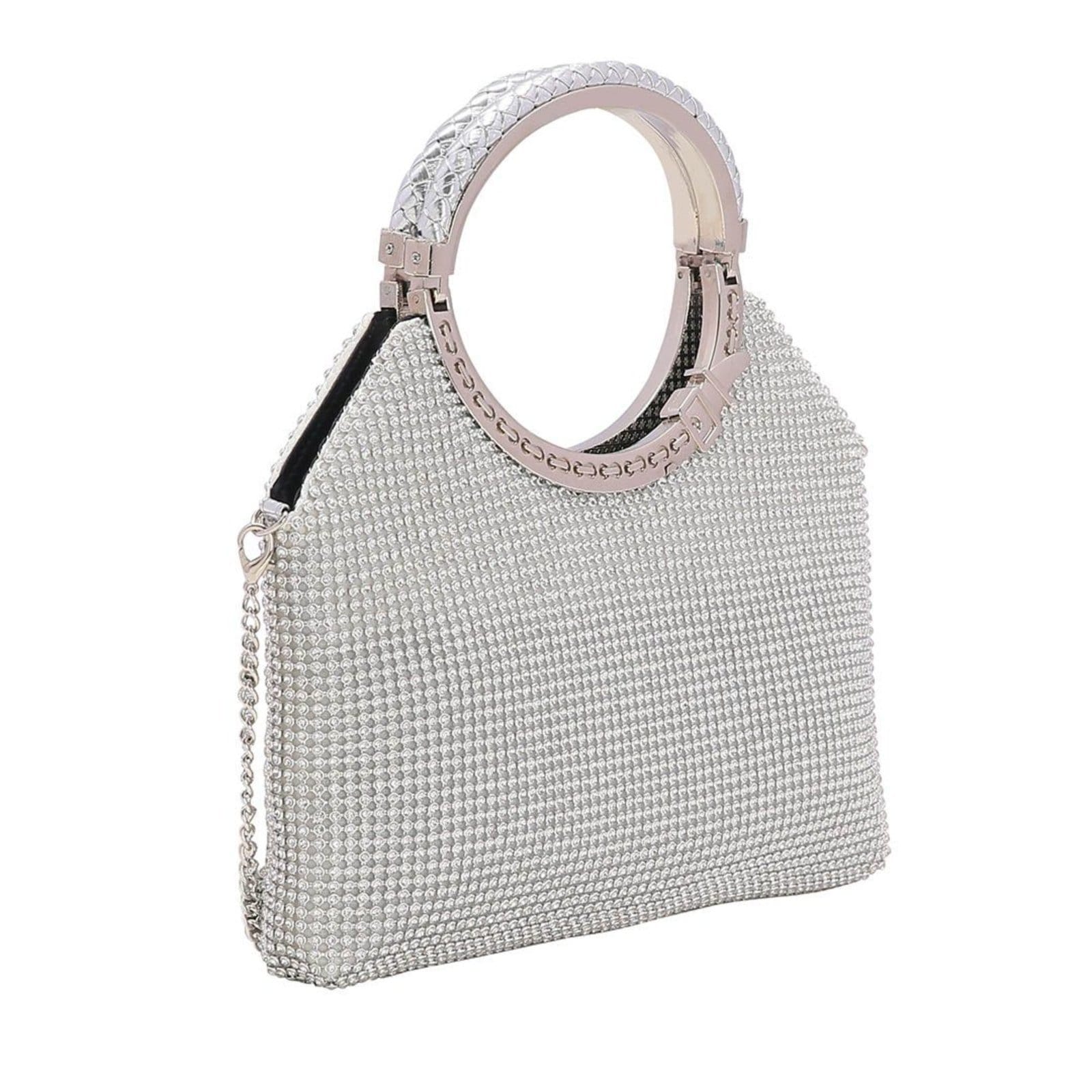 Vista 2 Bolsa Feminina Chenson de Festa 3182610 Chenson prata