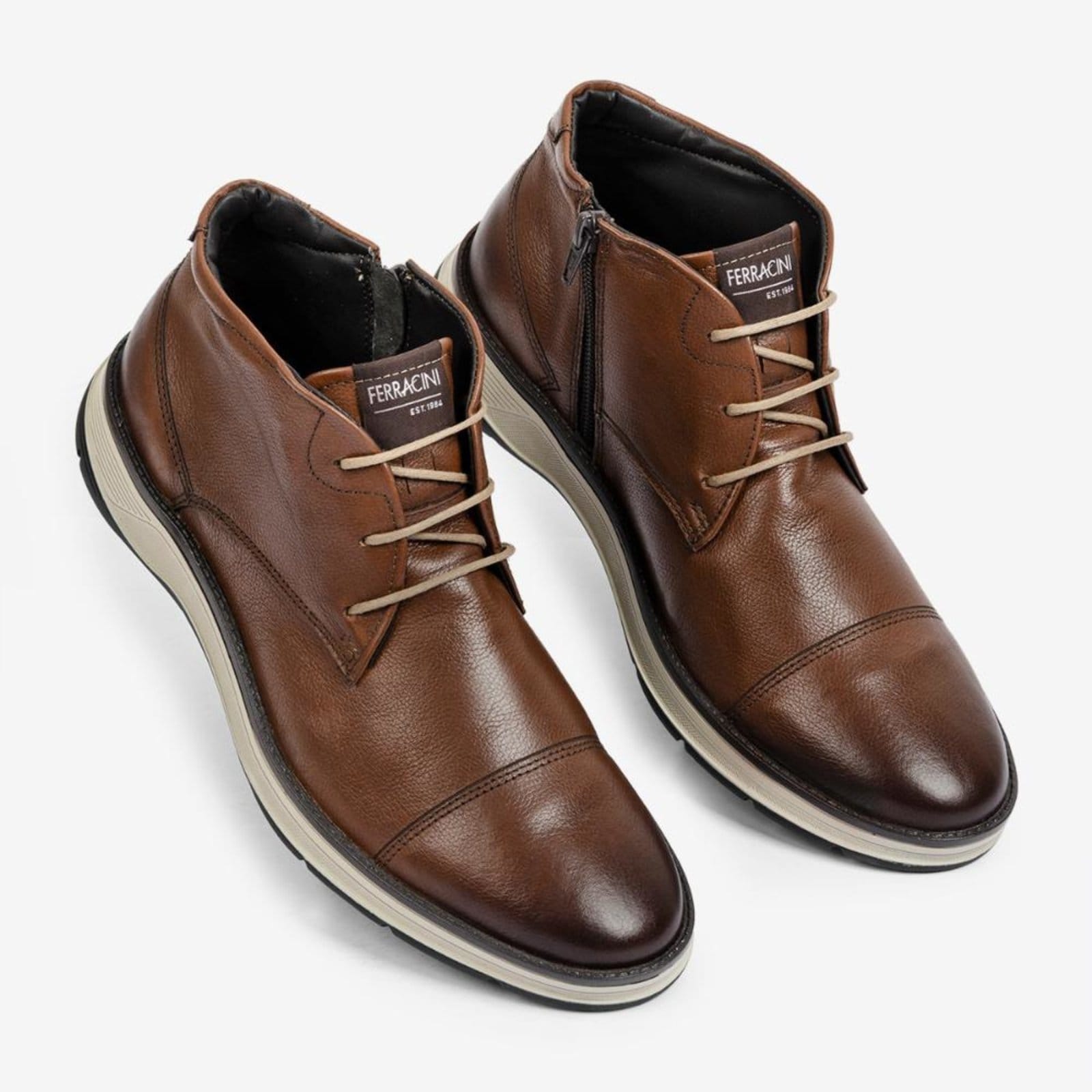 Vista 2 Bota Masculina Fluence Ferracini 5542-559J FERRACINI marrom