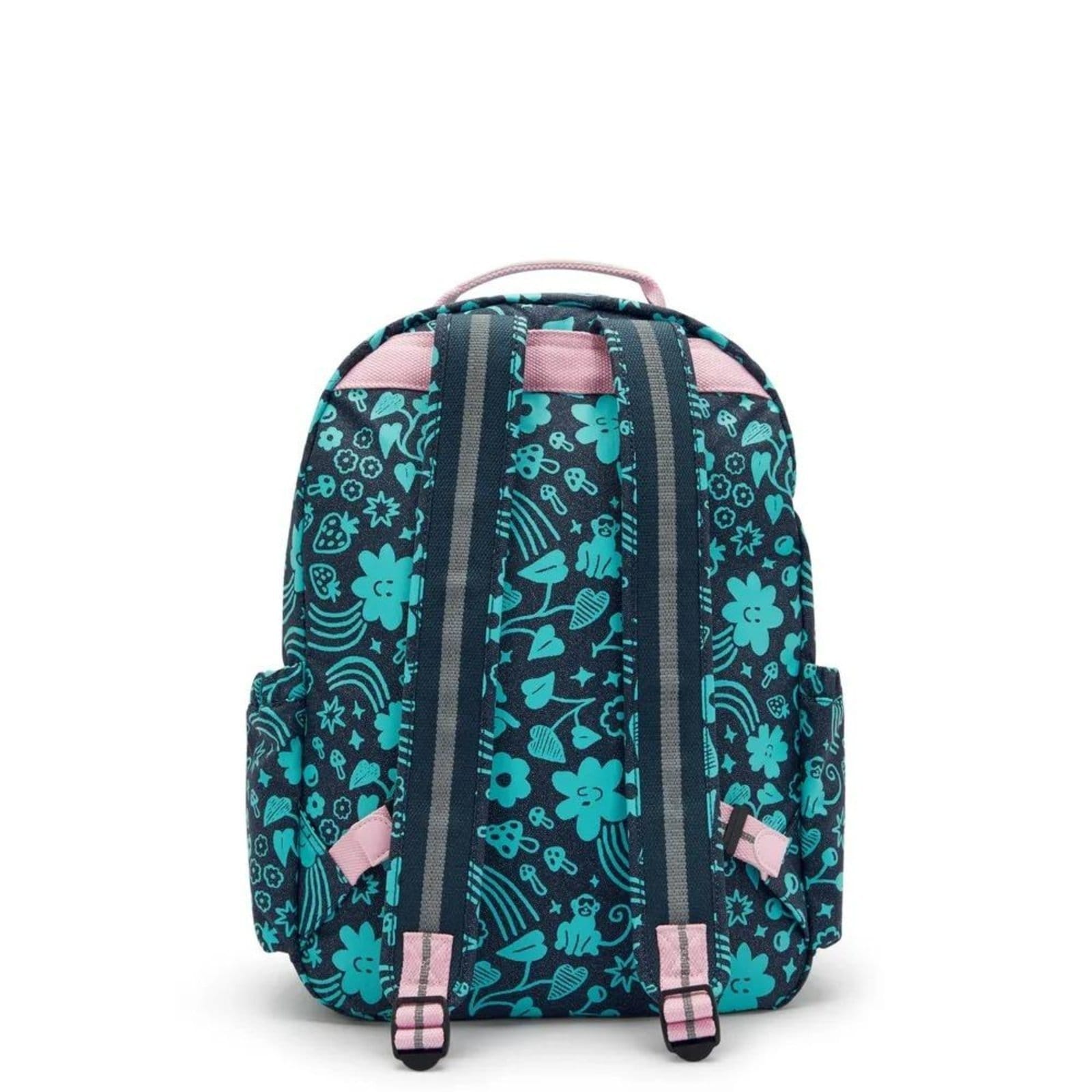 Vista 2 Mochila Kipling Seoul Magical Print Kipling azul marinho