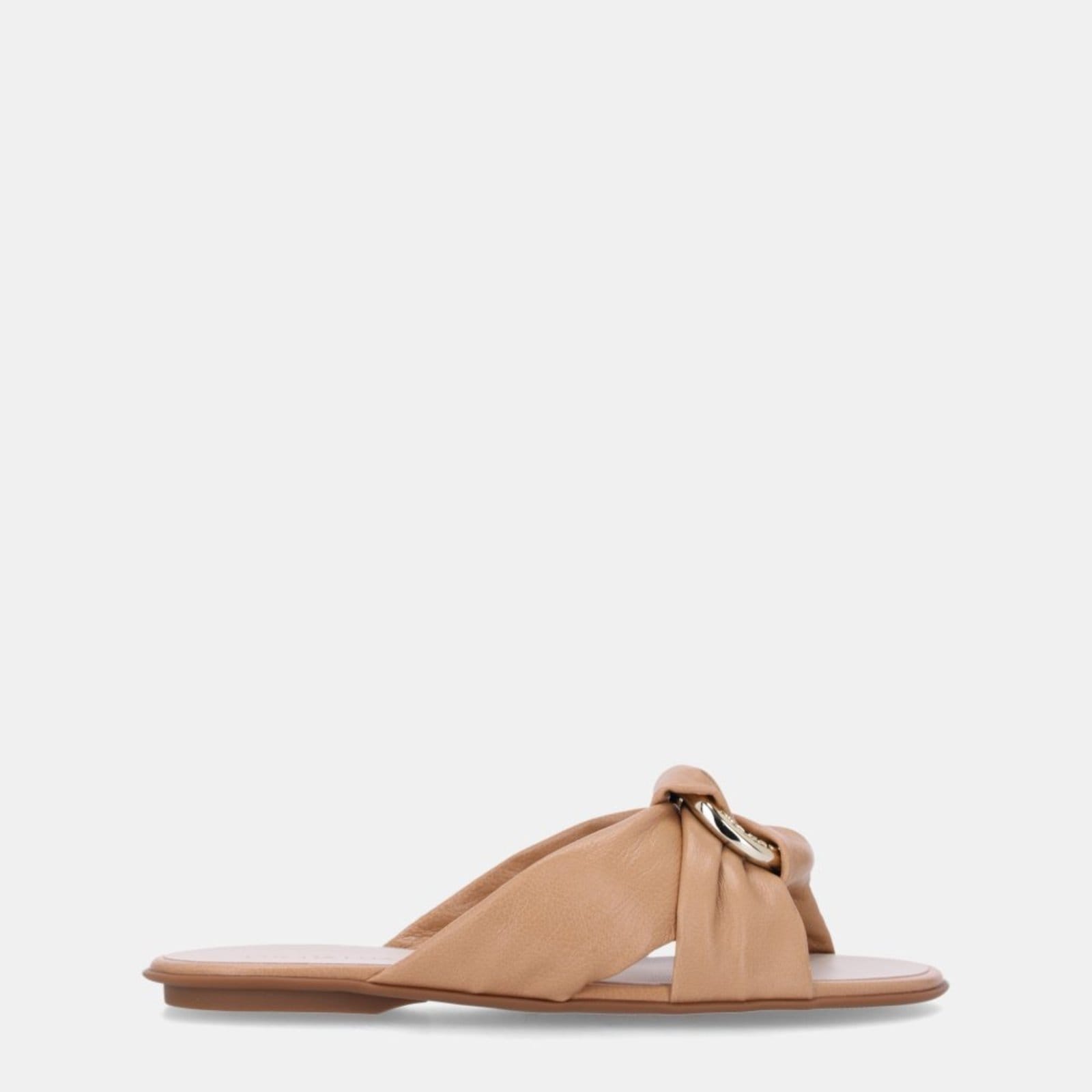 Chinelo Couro - 52210071 Luz Da Lua