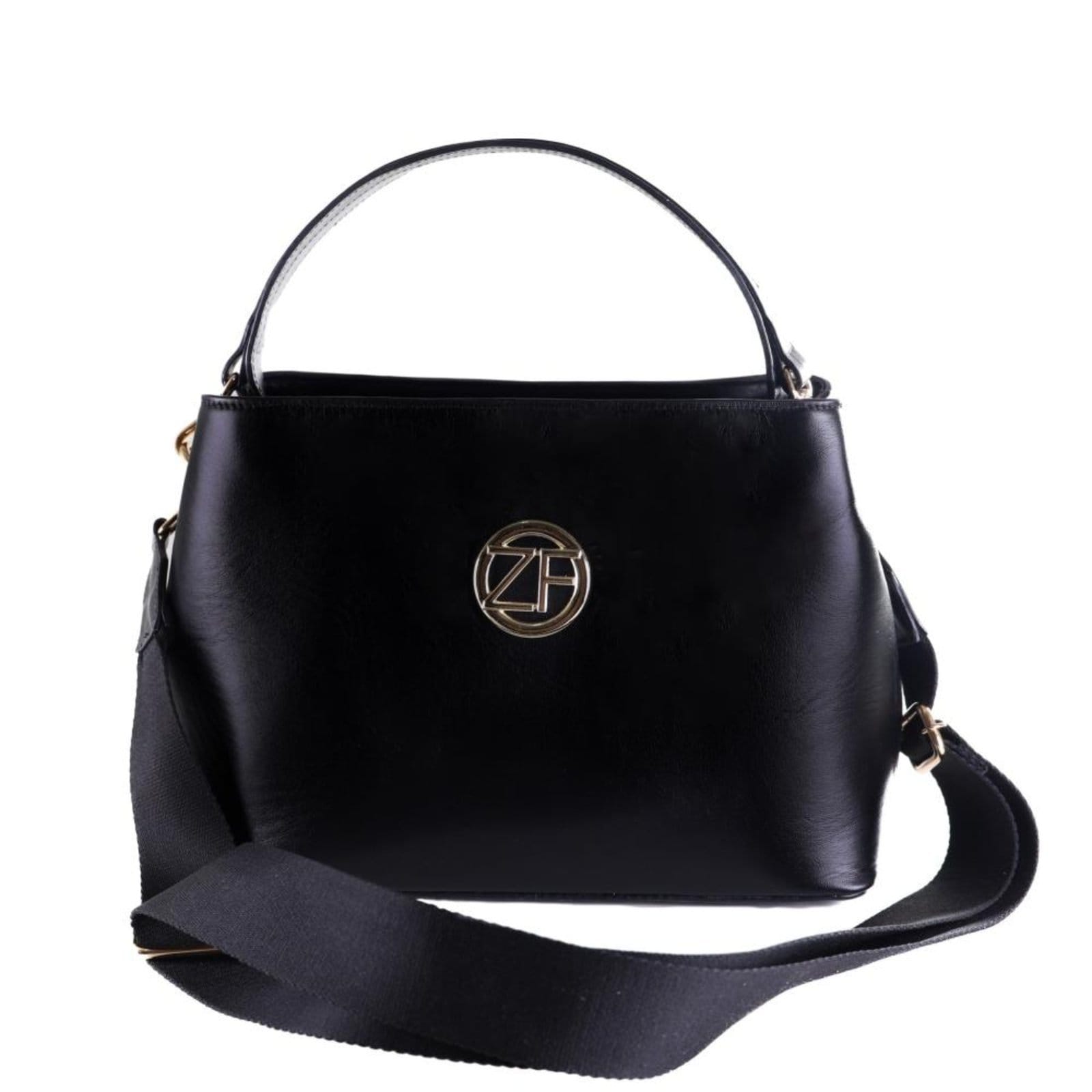 Bolsa Tote Feminina Zariff com Alça Estruturada 162 Preto