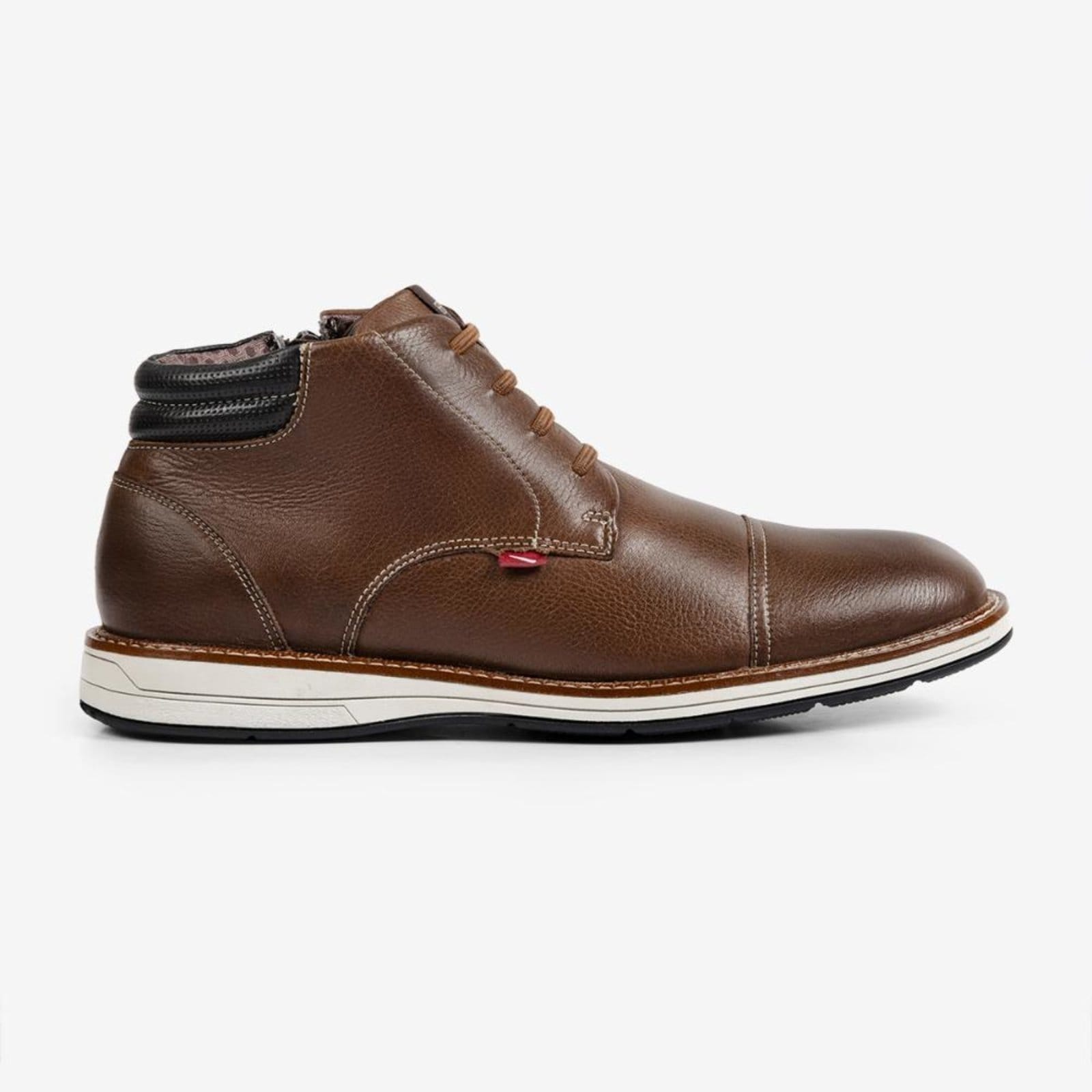 Bota Masculina Couro Legítimo Casual Kingston Ferracini 6153-675I