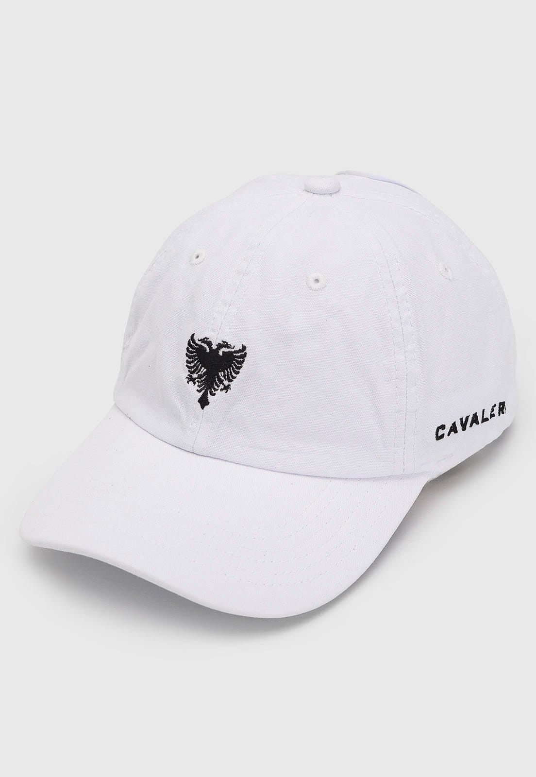Vista 2 Boné Masculino Cavalera Aba Curva Bordado Cavalera branco