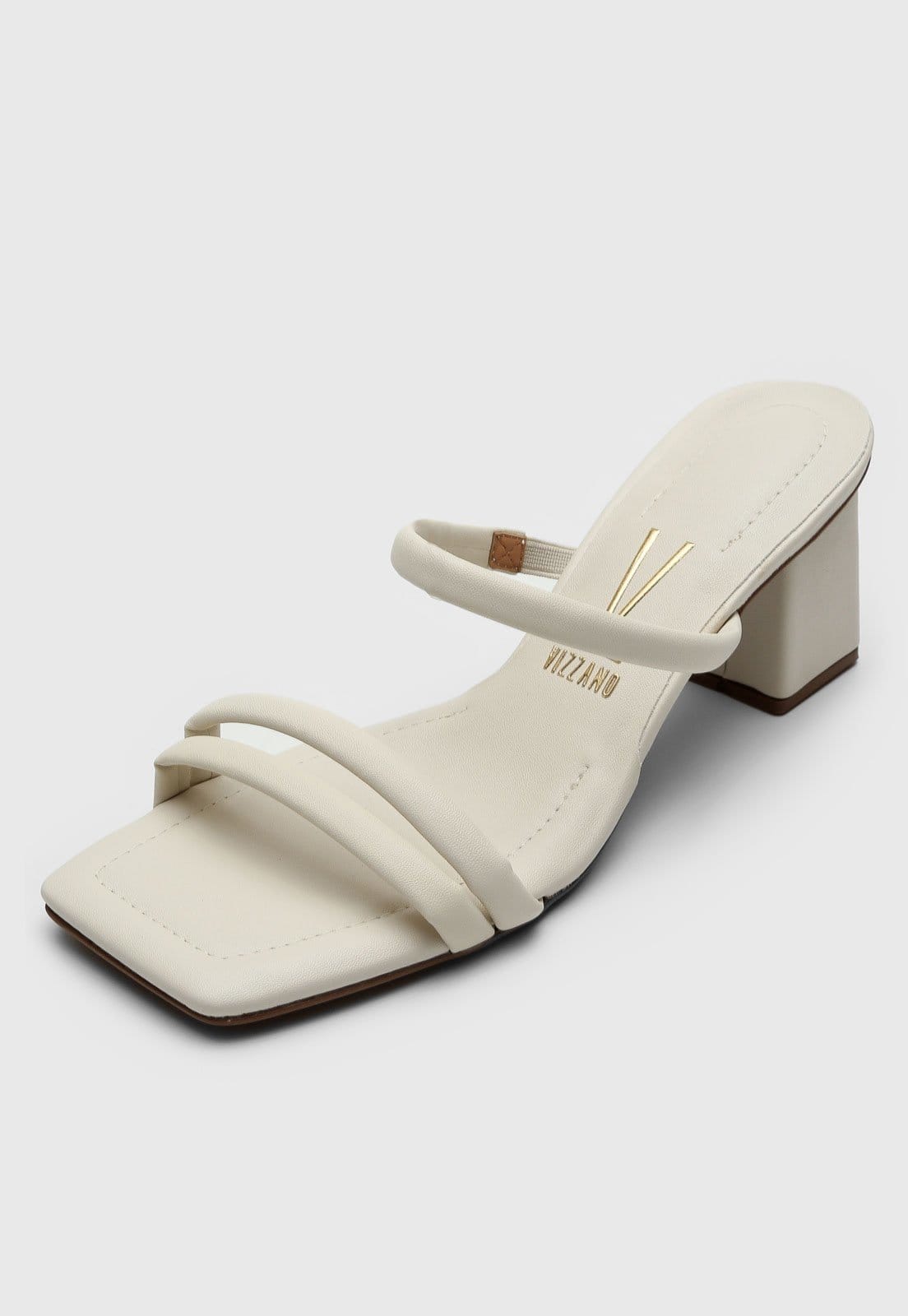 Vista 2 Tamanco Vizzano Tiras Off-White VIZZANO off-white white