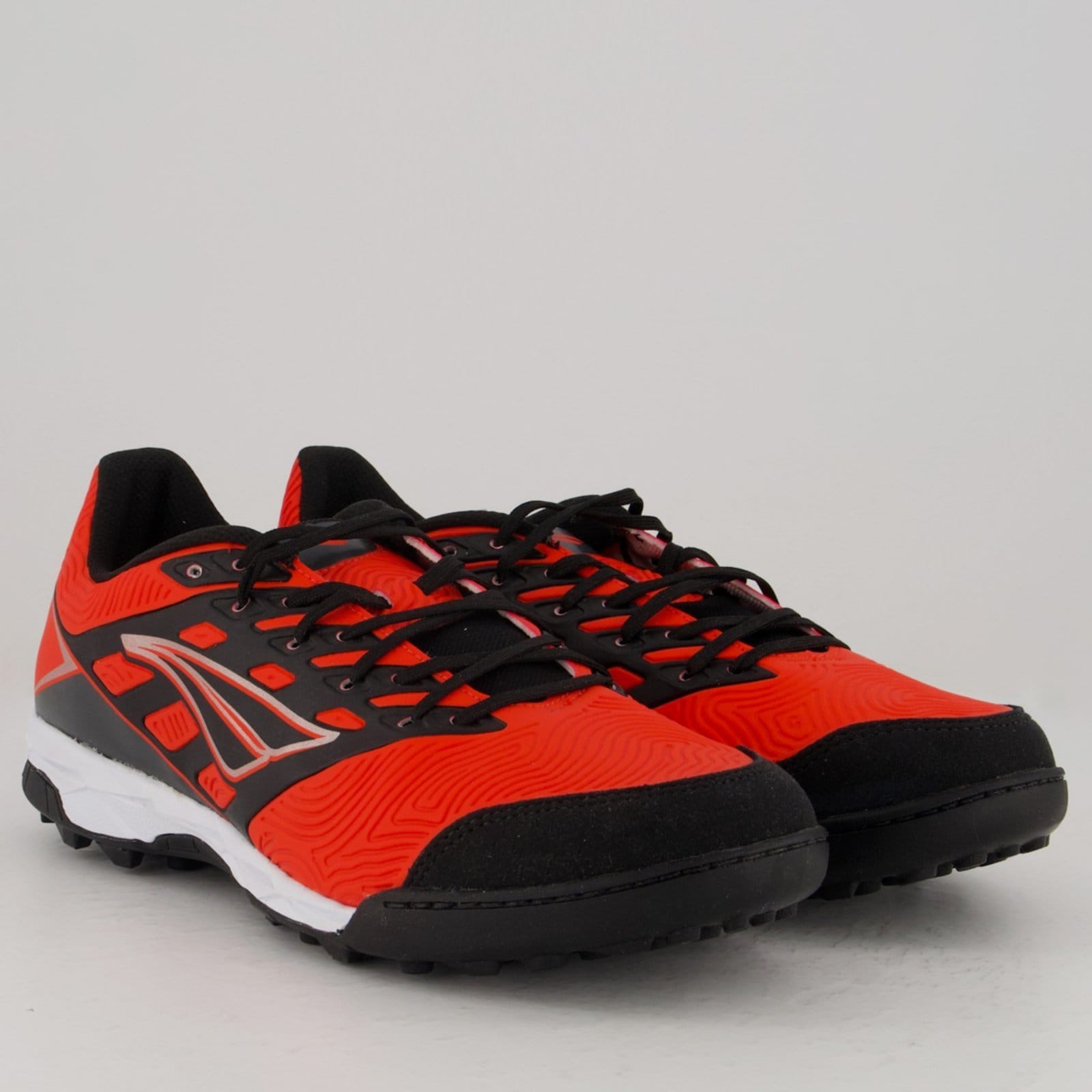 Vista 2 Chuteira Penalty Viento Y-1 Society Vermelha Penalty vermelho