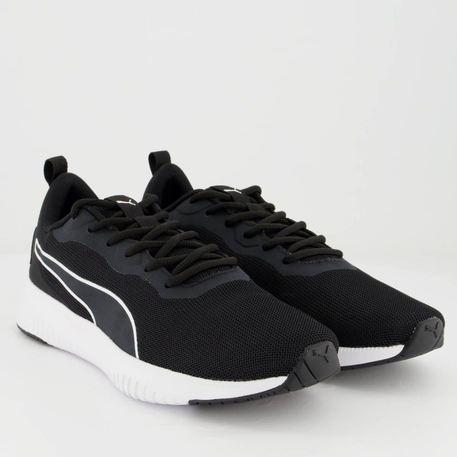 Vista 2 Tênis Puma Flyer Flex BDP e Branco Puma preto