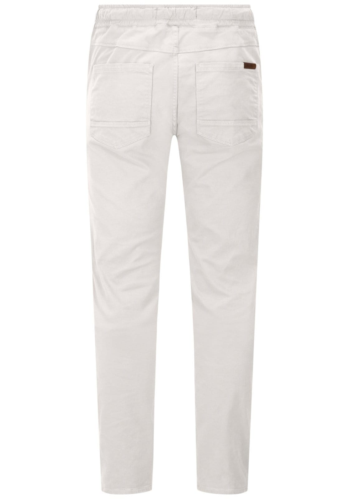 Calça Jogger Masculina Em Sarja Com Elastano E Bolsos - 2