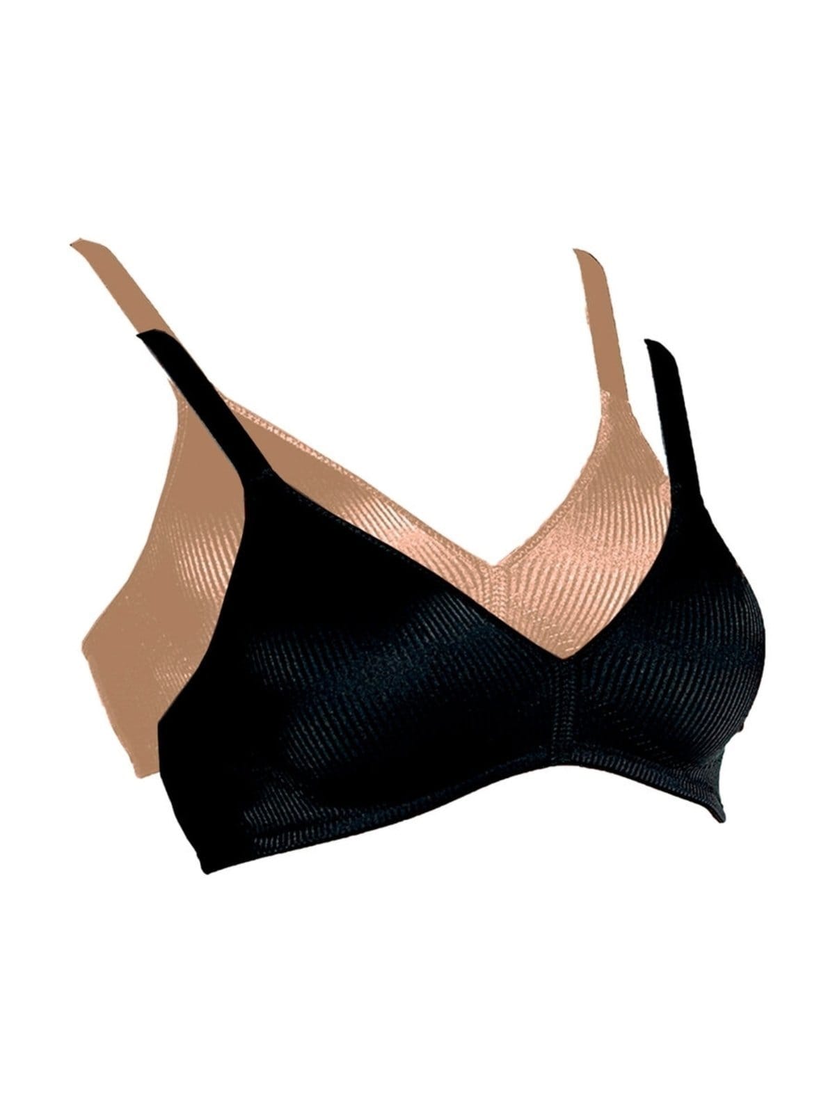 Kit com 2 Sutiãs sem Aro e sem Bojo Moderato Demillus 61100