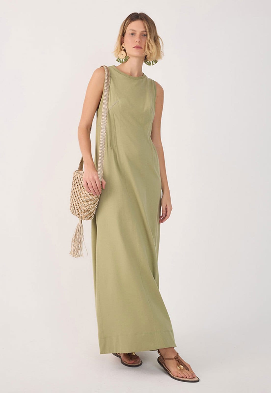 Vestido Dress To Longo Recorte