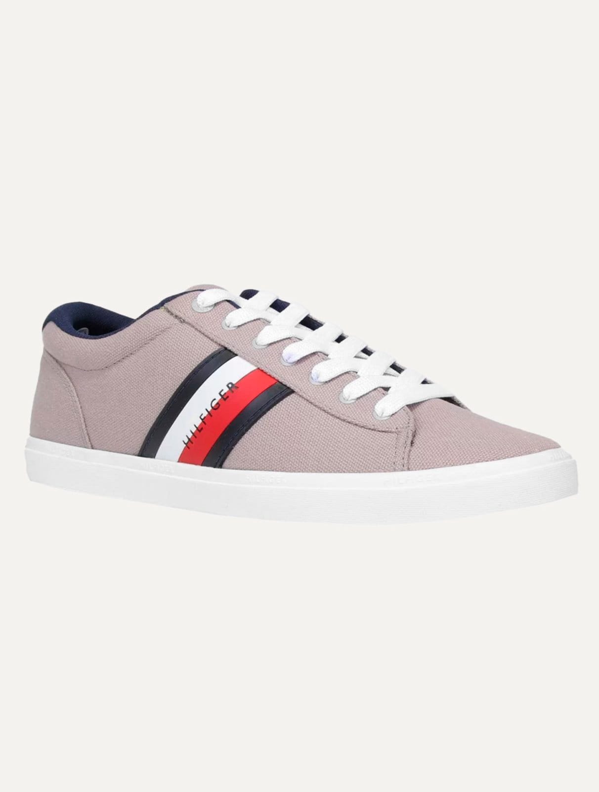 Vista 2 Tênis Tommy Hilfiger Masculino Harrison 5D2 Caqui Tommy Hilfiger cáqui caqui