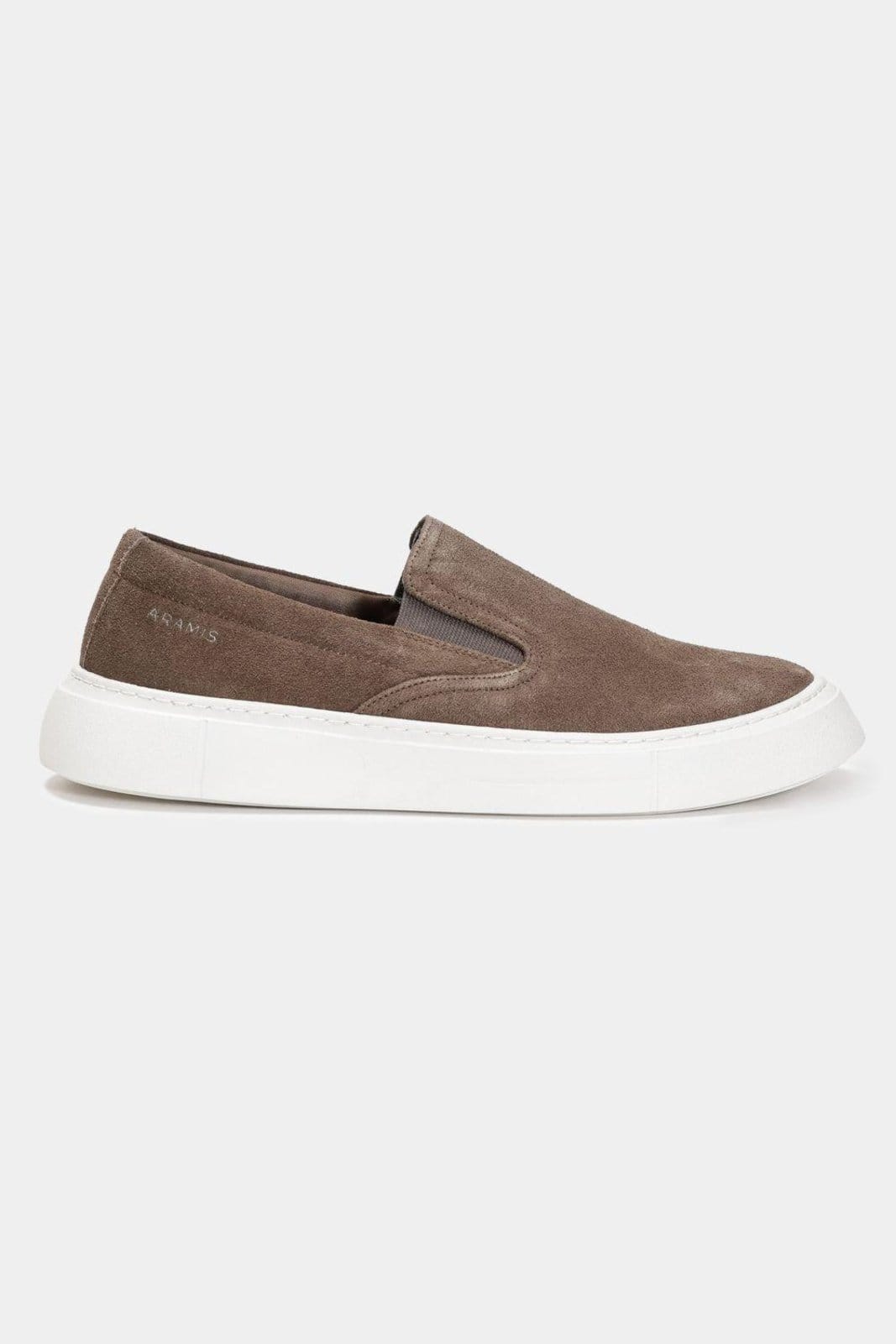 Tenis Aramis Slip On Camurça Aramis Castor