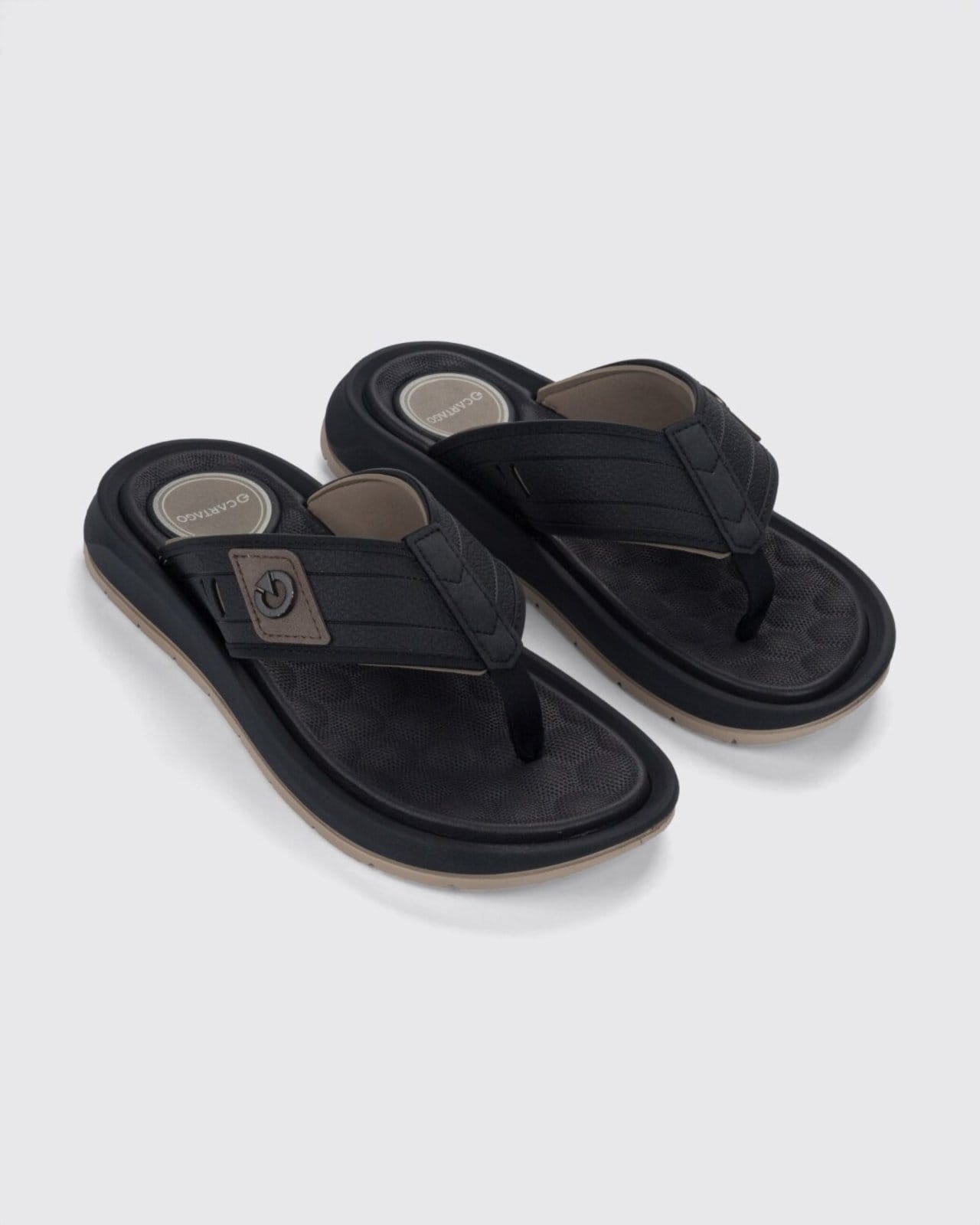 Vista 2 Chinelo de Dedo Cartago Santorini VIII CARTAGO bege