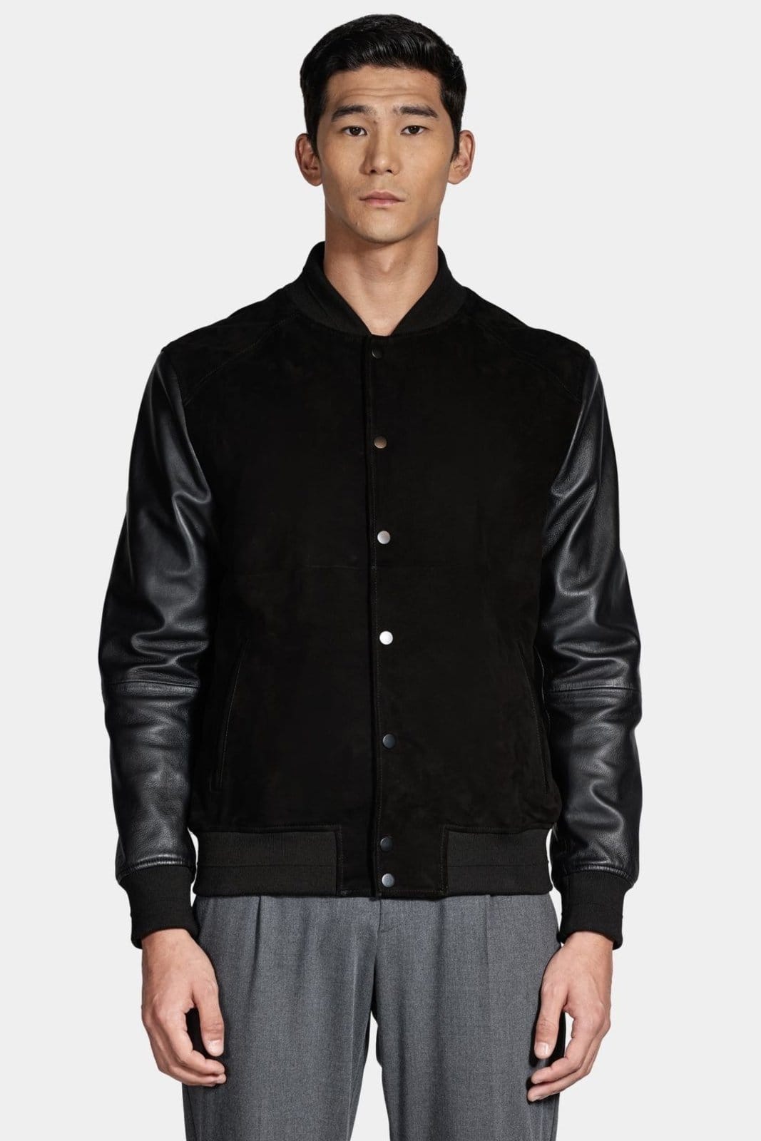 Jaqueta Aramis Bomber Couro Special Edition