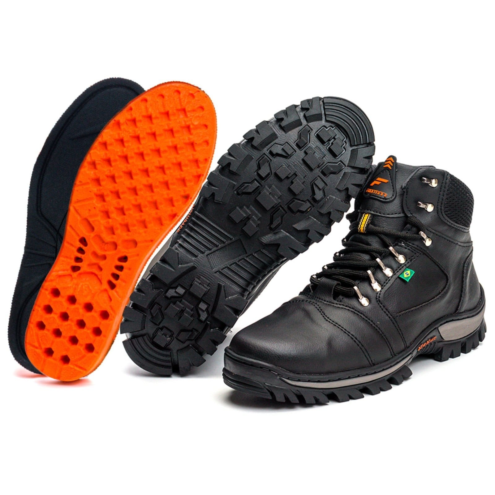 Bota Coturno Masculino Confortável Para Trabalho e Trilhas